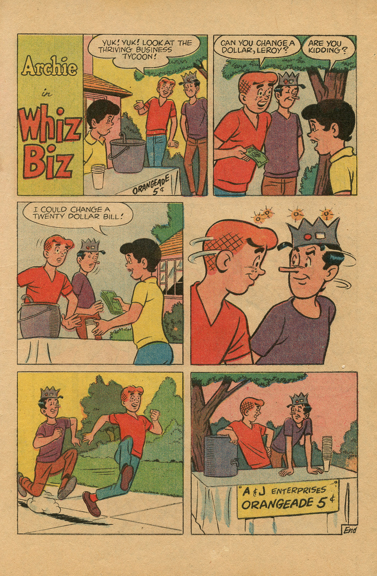 Read online Archie's Joke Book Magazine comic -  Issue #105 - 5