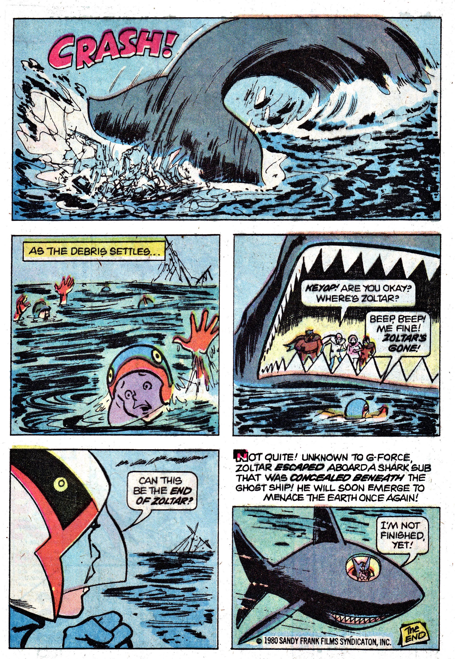 Read online Battle of the Planets (1979) comic -  Issue #6 - 23