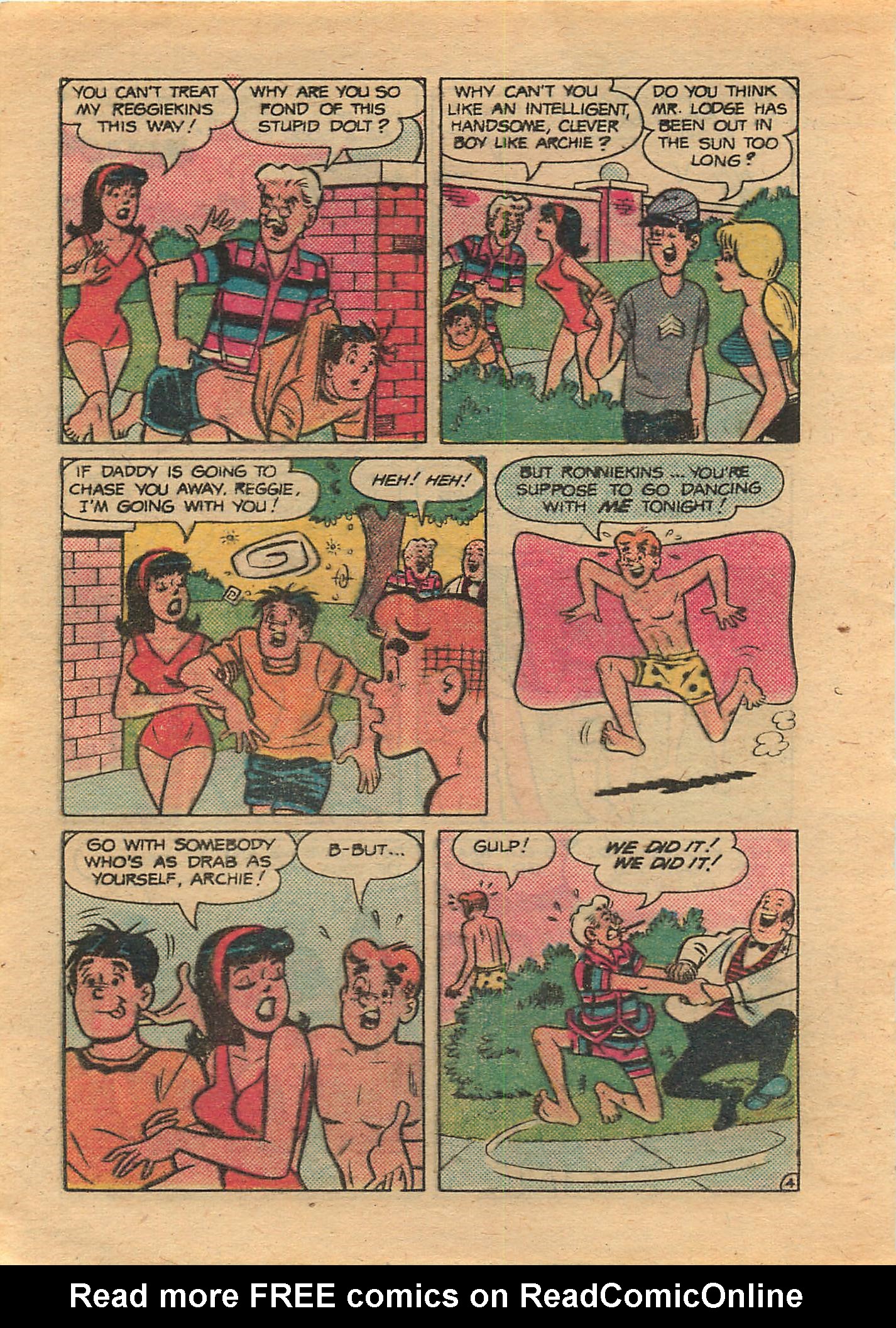 Read online Archie...Archie Andrews, Where Are You? Digest Magazine comic -  Issue #19 - 120