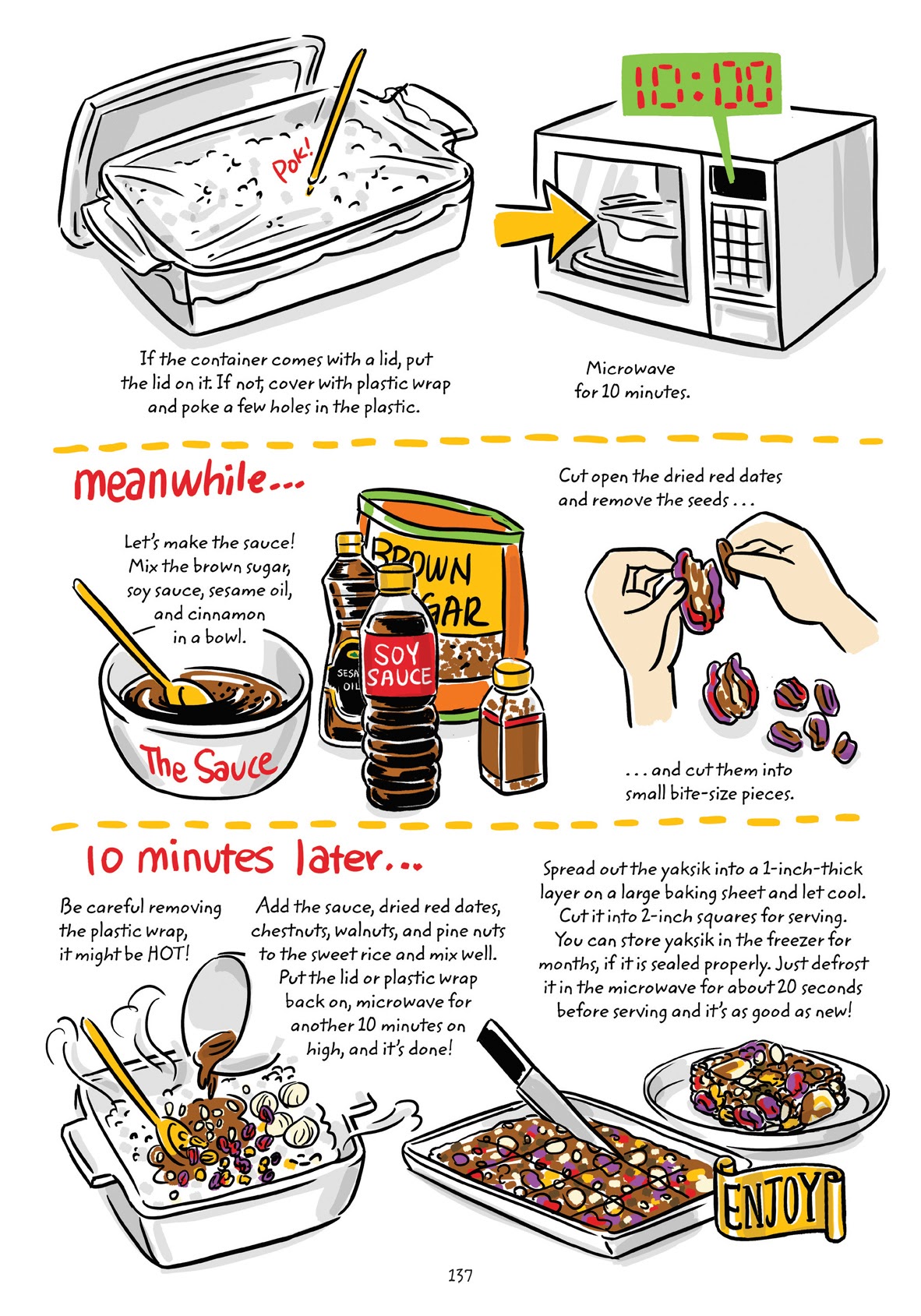 Read online Cook Korean! A Comic Book With Recipes comic -  Issue # TPB (Part 2) - 38