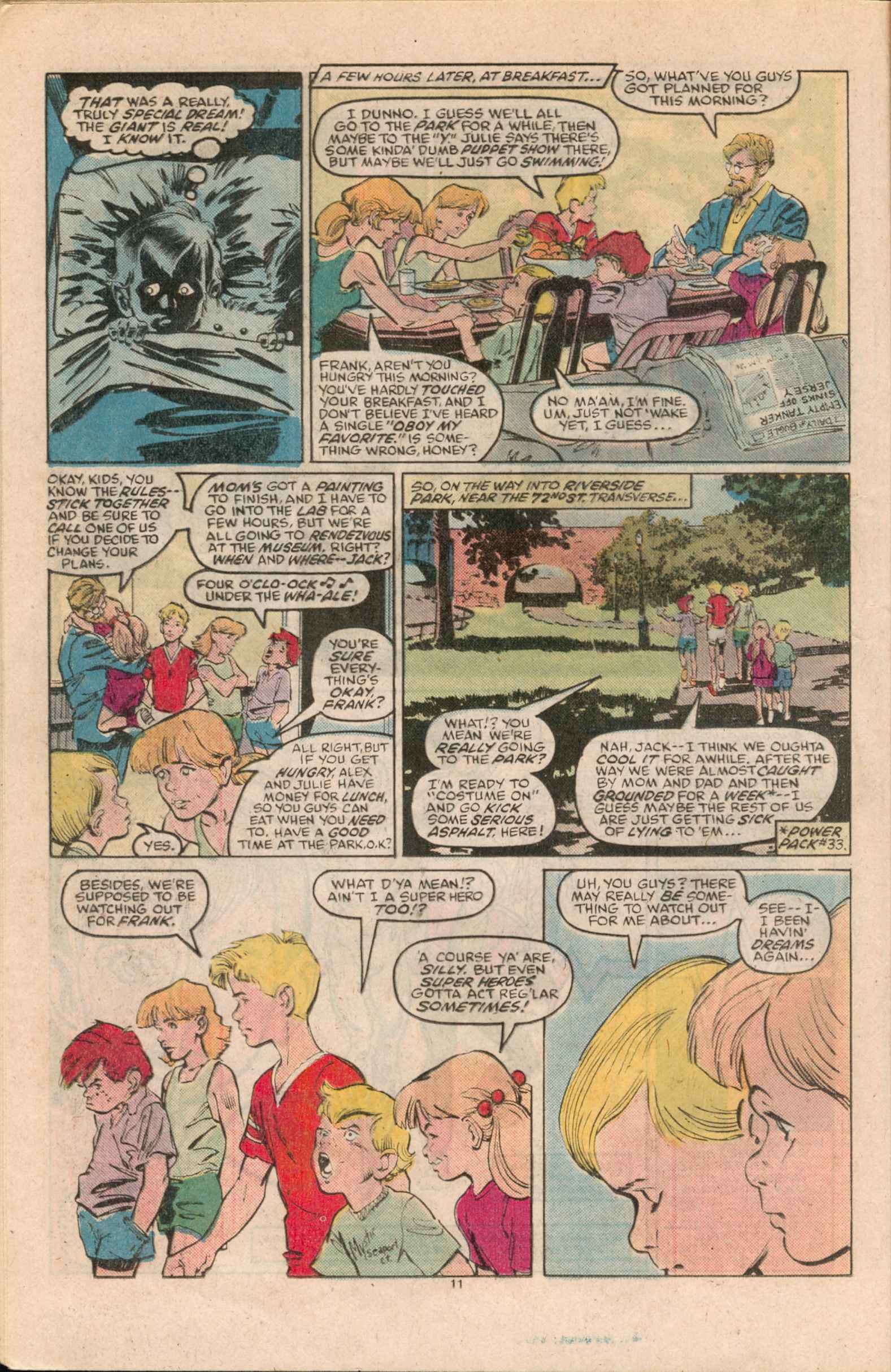 Read online Power Pack (1984) comic -  Issue #36 - 12
