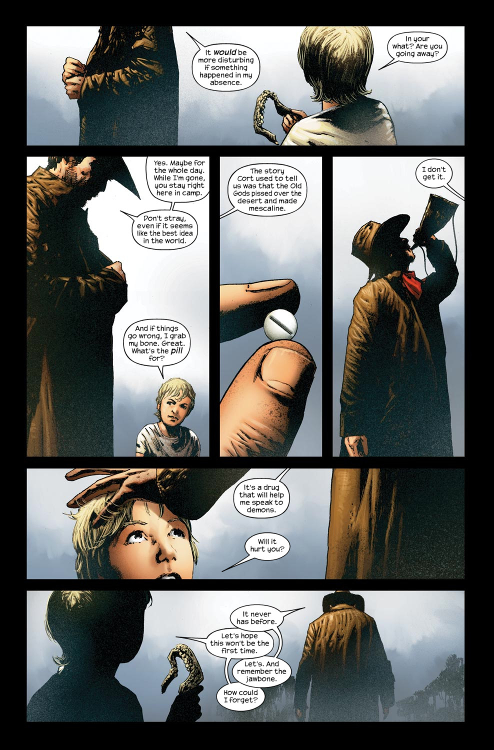 Read online Dark Tower: The Gunslinger - The Way Station comic -  Issue #5 - 9