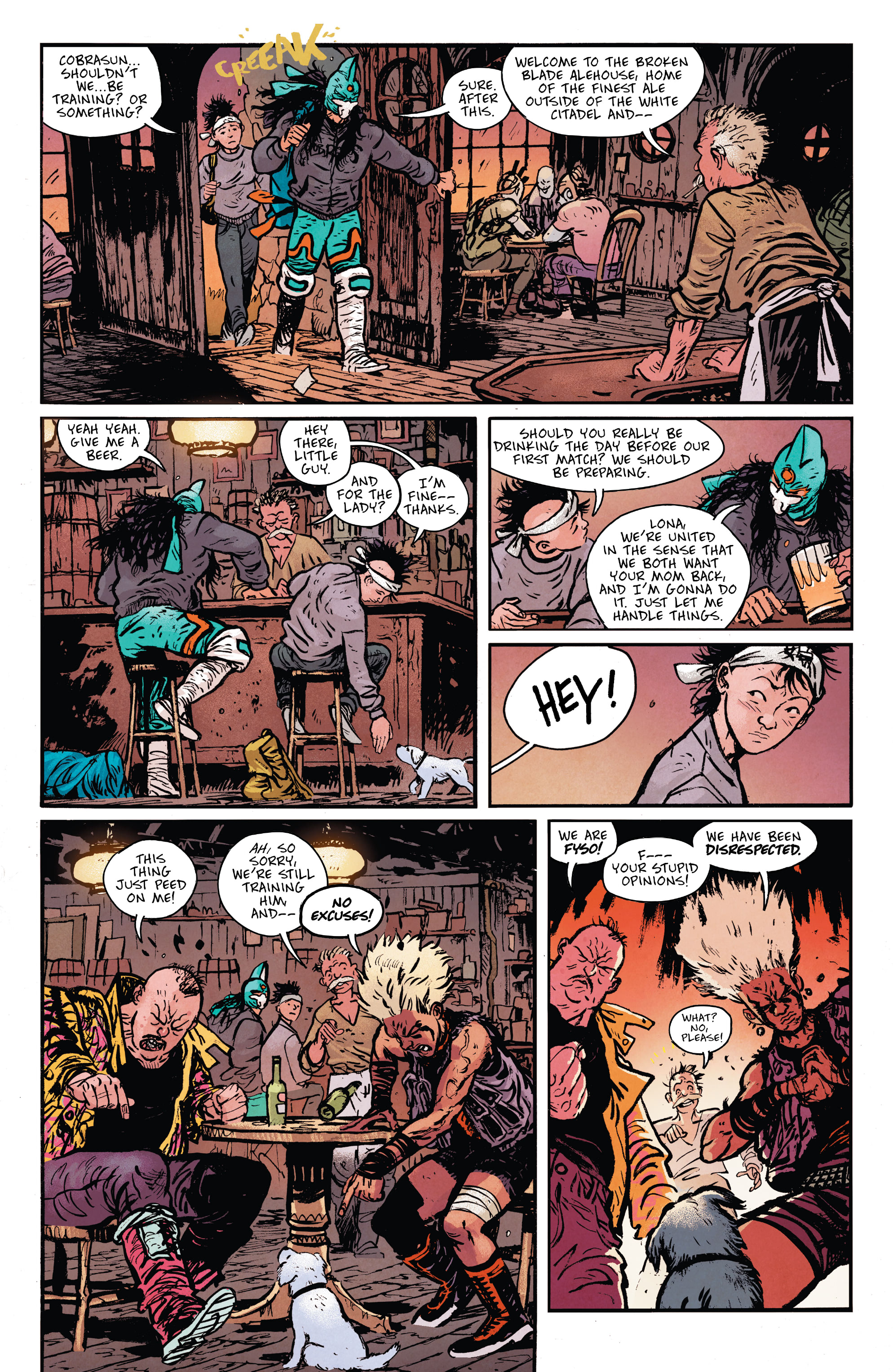Read online Do a Powerbomb comic -  Issue #3 - 7