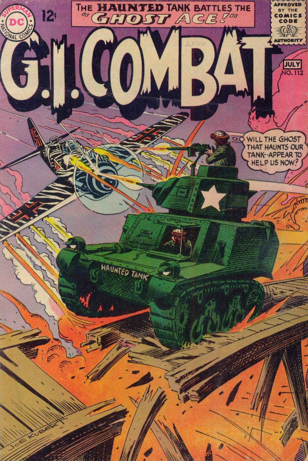 Read online G.I. Combat (1952) comic -  Issue #112 - 1