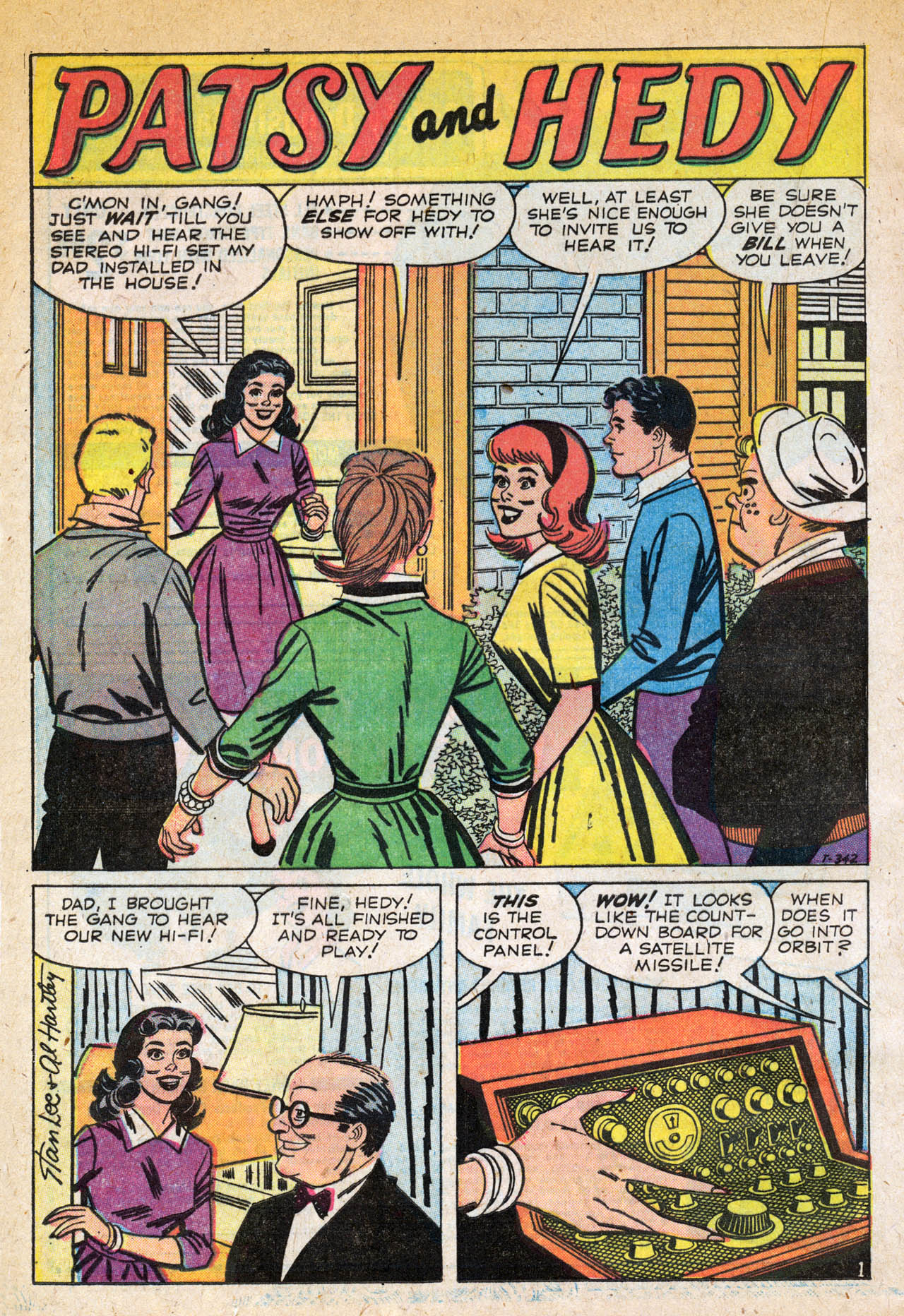 Read online Patsy and Hedy comic -  Issue #65 - 20
