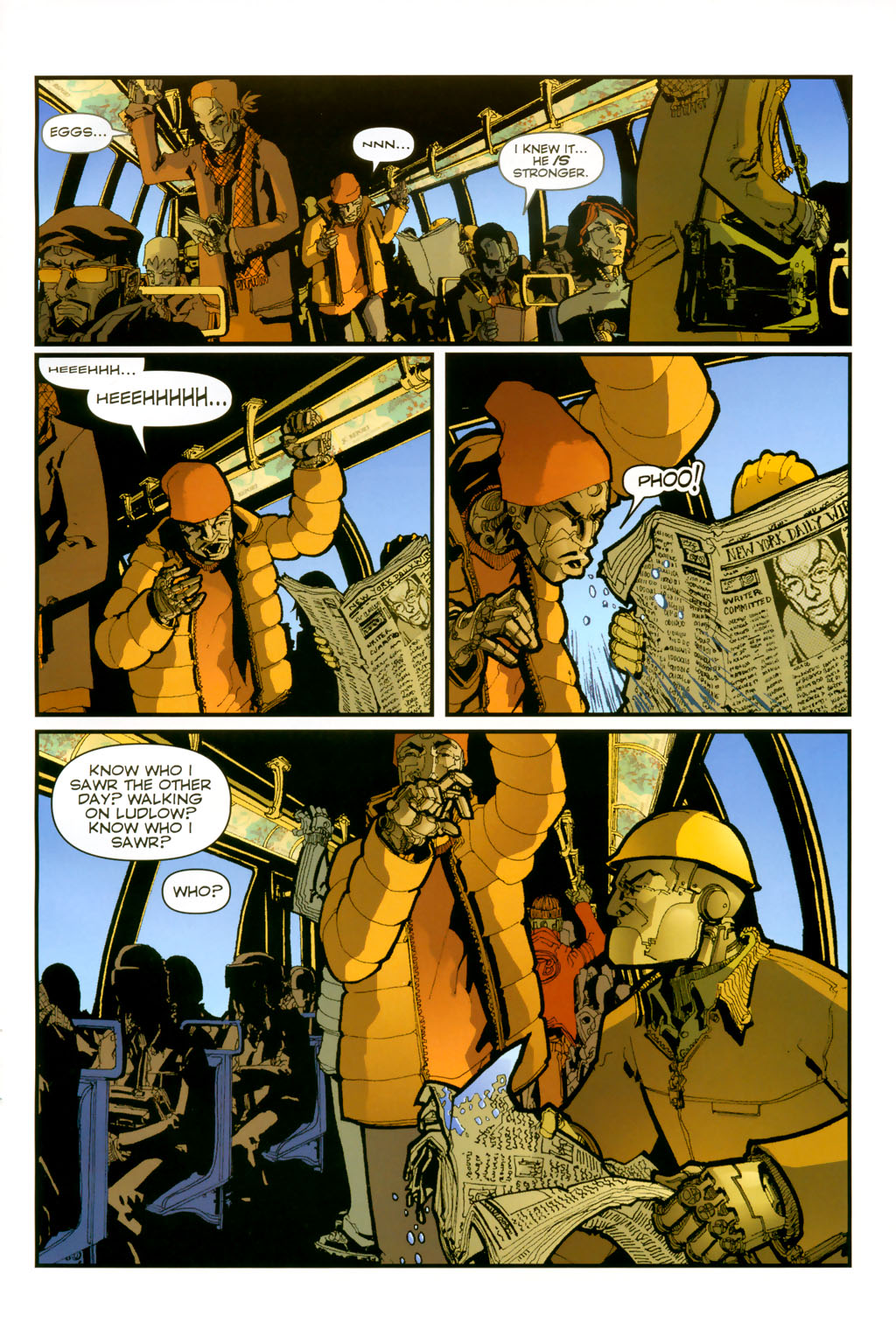 Read online NYC Mech: beta LOVE comic -  Issue #1 - 13