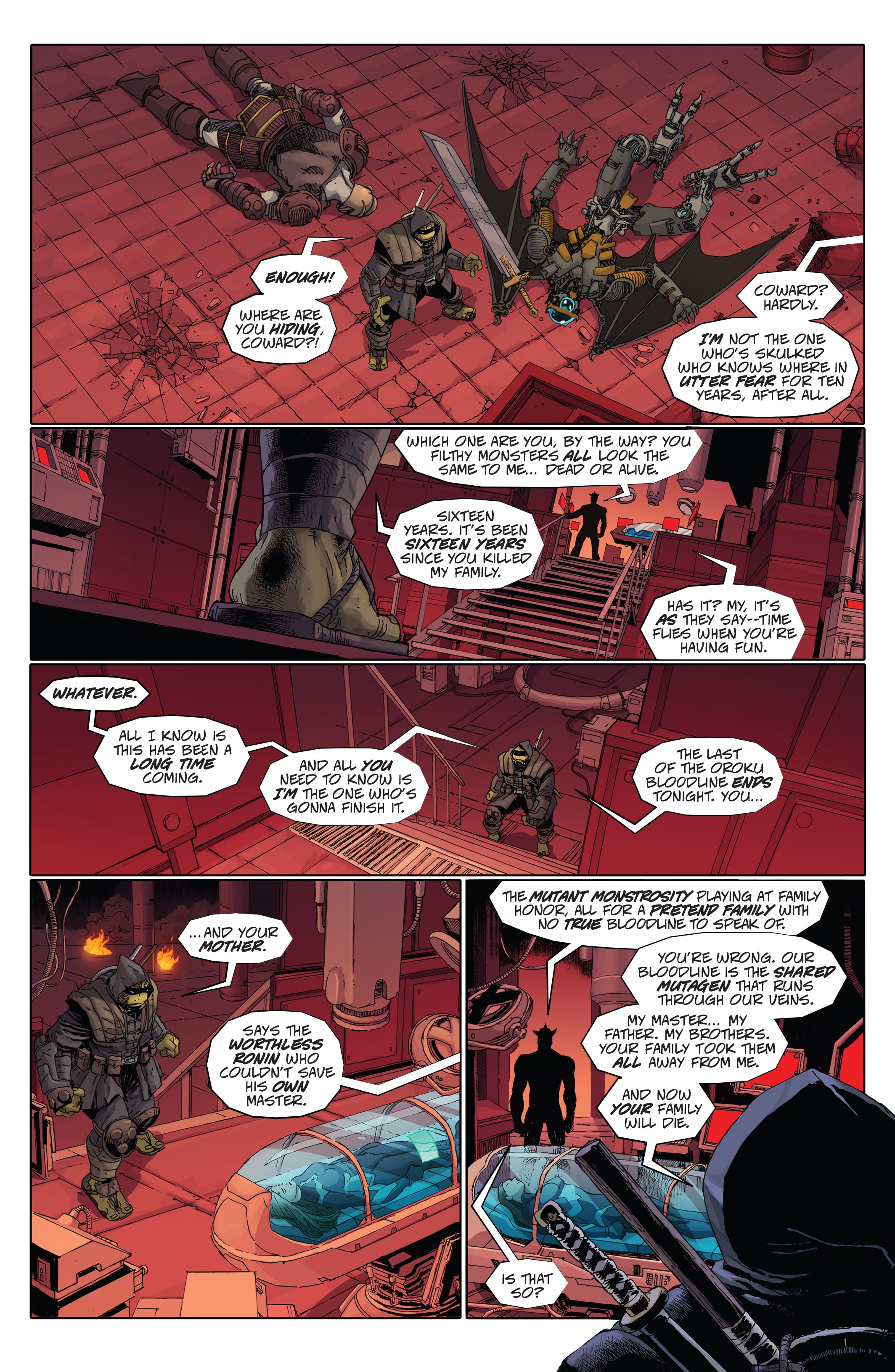 Read online Teenage Mutant Ninja Turtles: The Last Ronin comic -  Issue #5 - 17