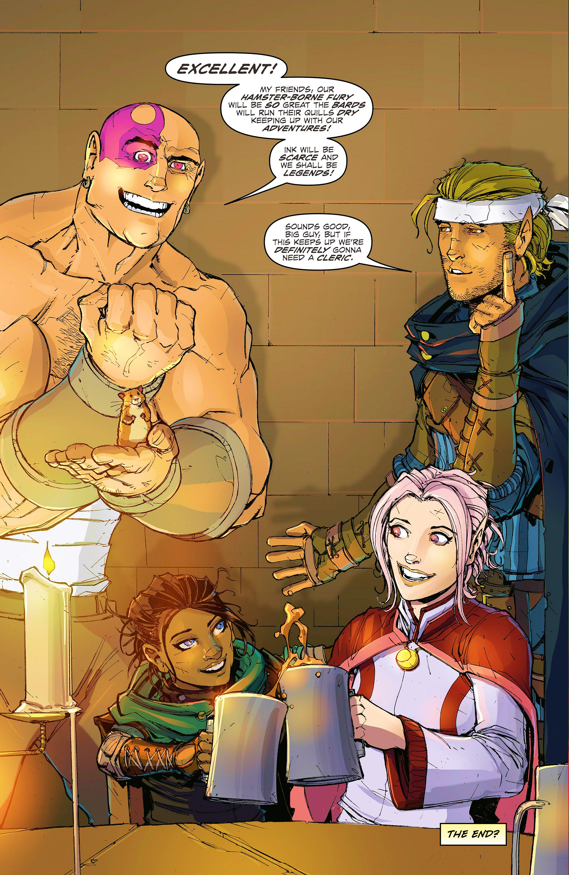 Read online Dungeons & Dragons: Legends of Baldur's Gate comic -  Issue #5 - 21