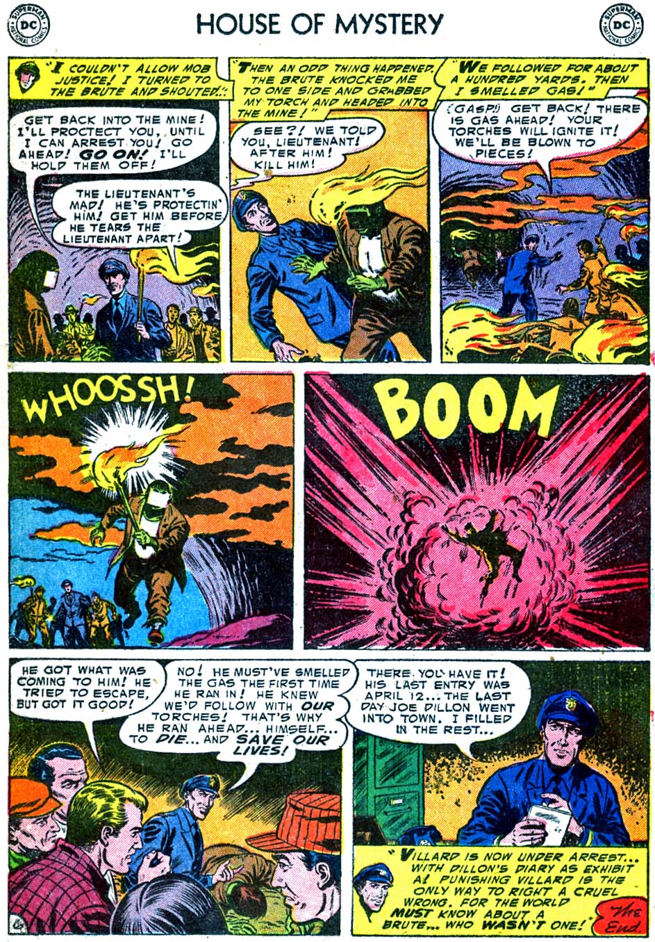 Read online House of Mystery (1951) comic -  Issue #32 - 24