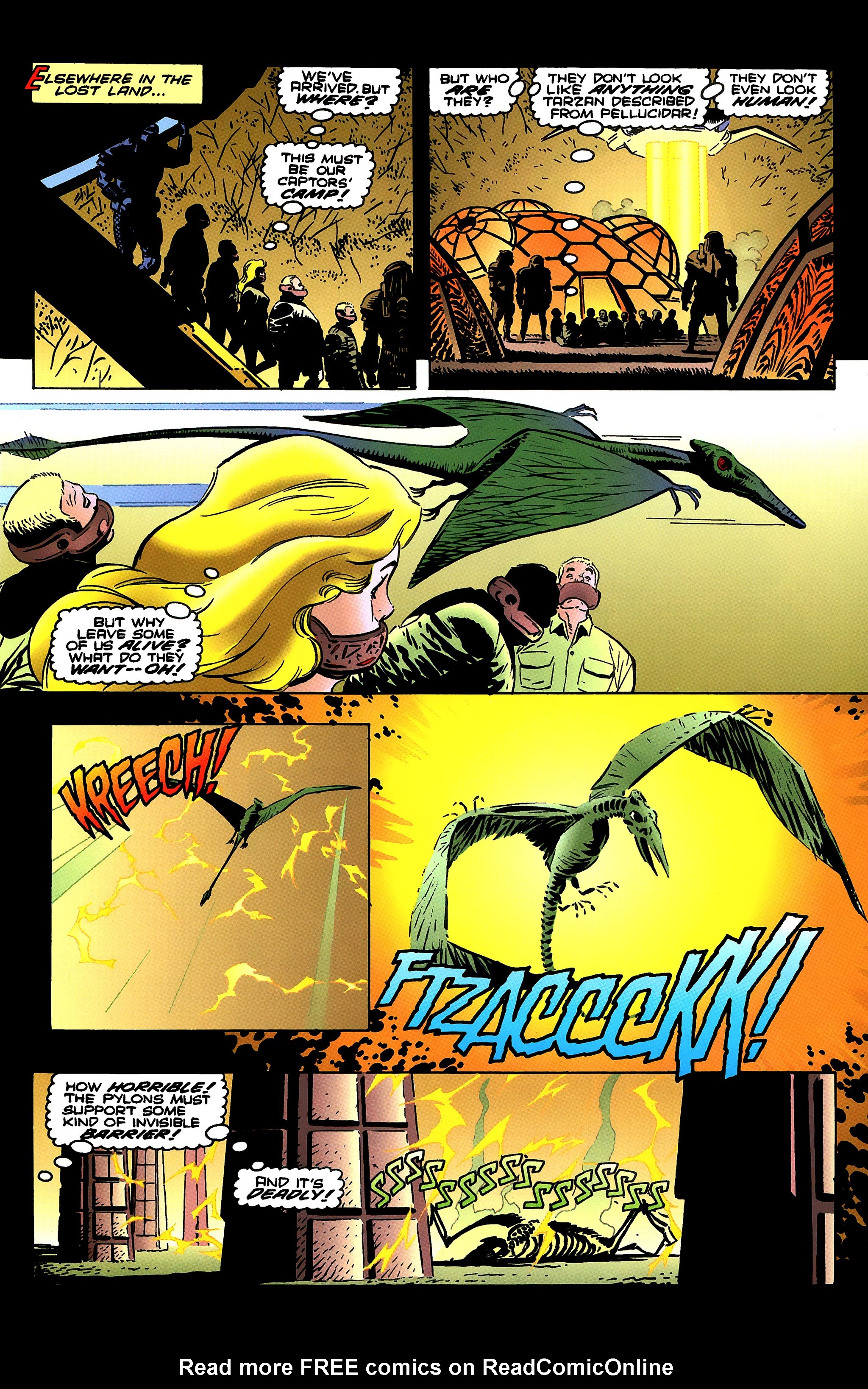 Read online Tarzan vs. Predator at the Earth's Core comic -  Issue #1 - 19