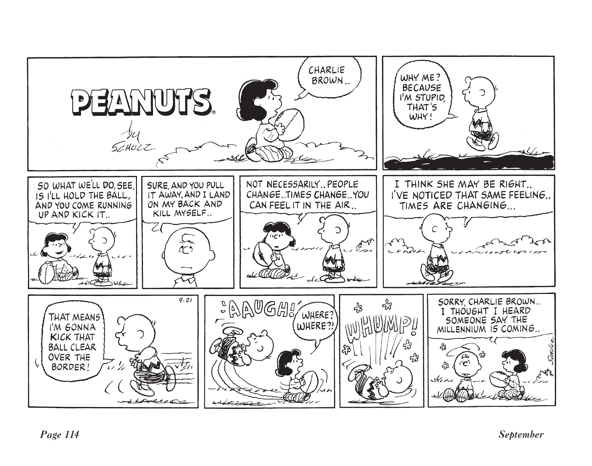 Read online The Complete Peanuts comic -  Issue # TPB 24 - 127