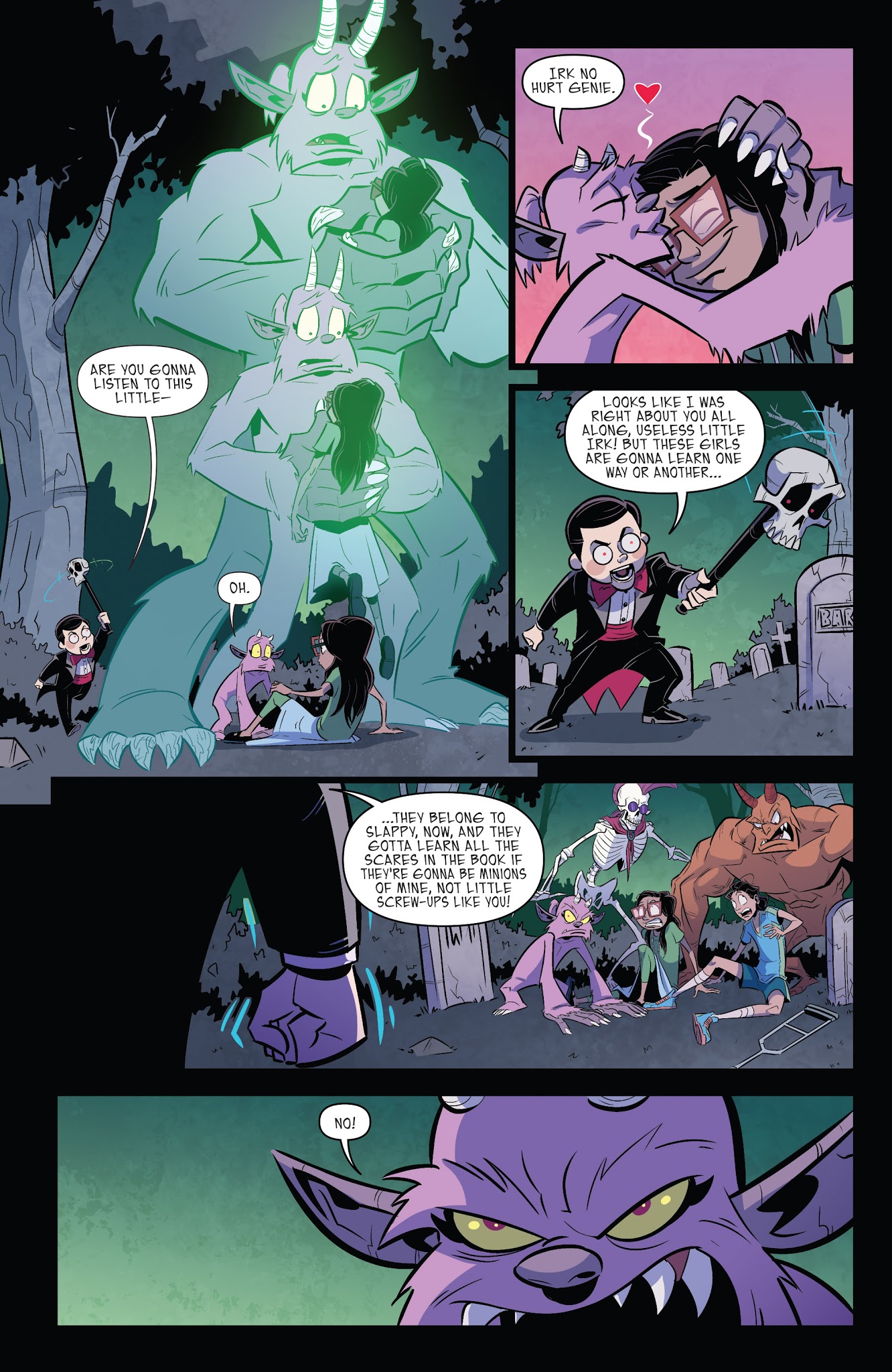 Read online Goosebumps: Monsters At Midnight comic -  Issue #3 - 7