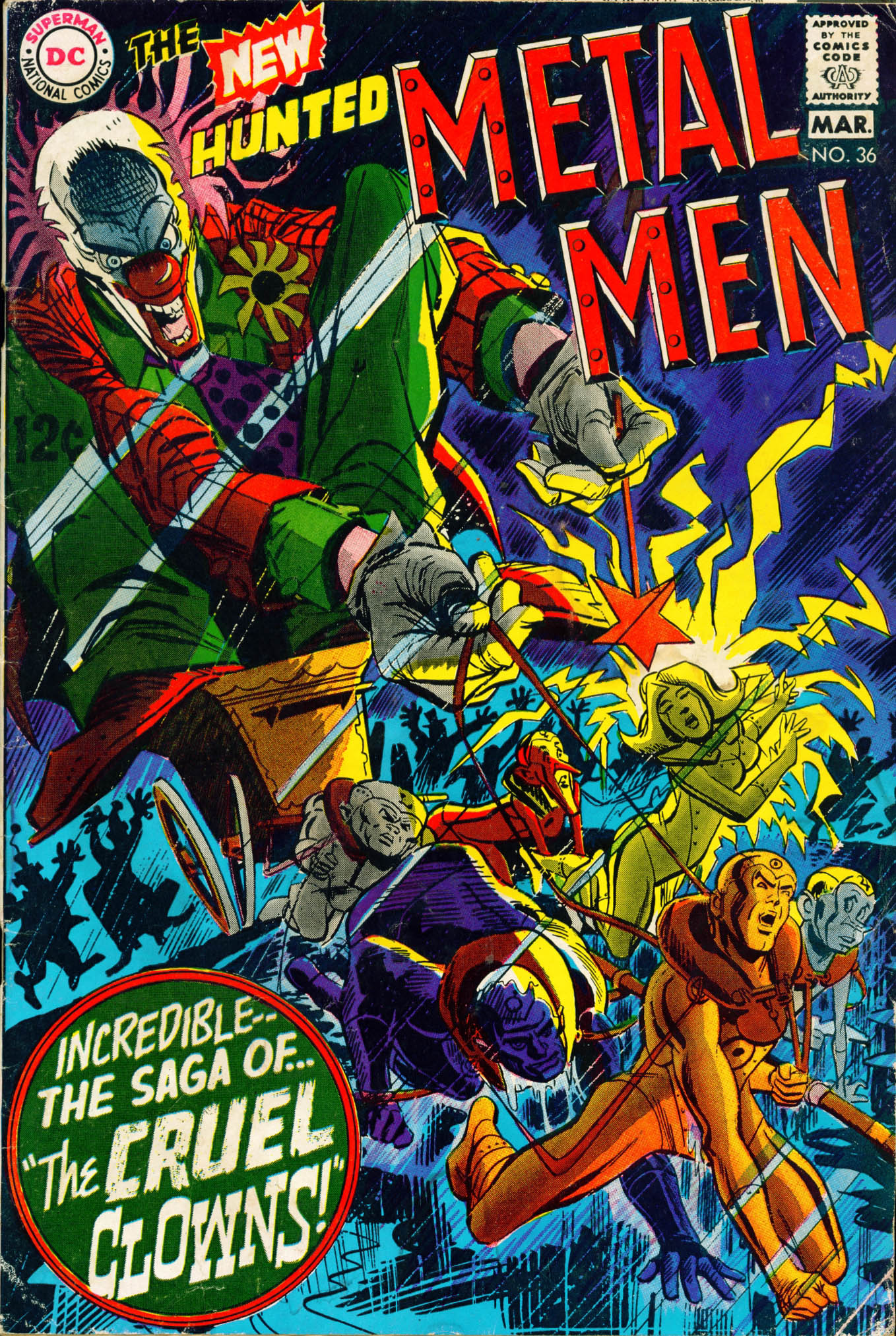 Read online Metal Men (1963) comic -  Issue #36 - 1