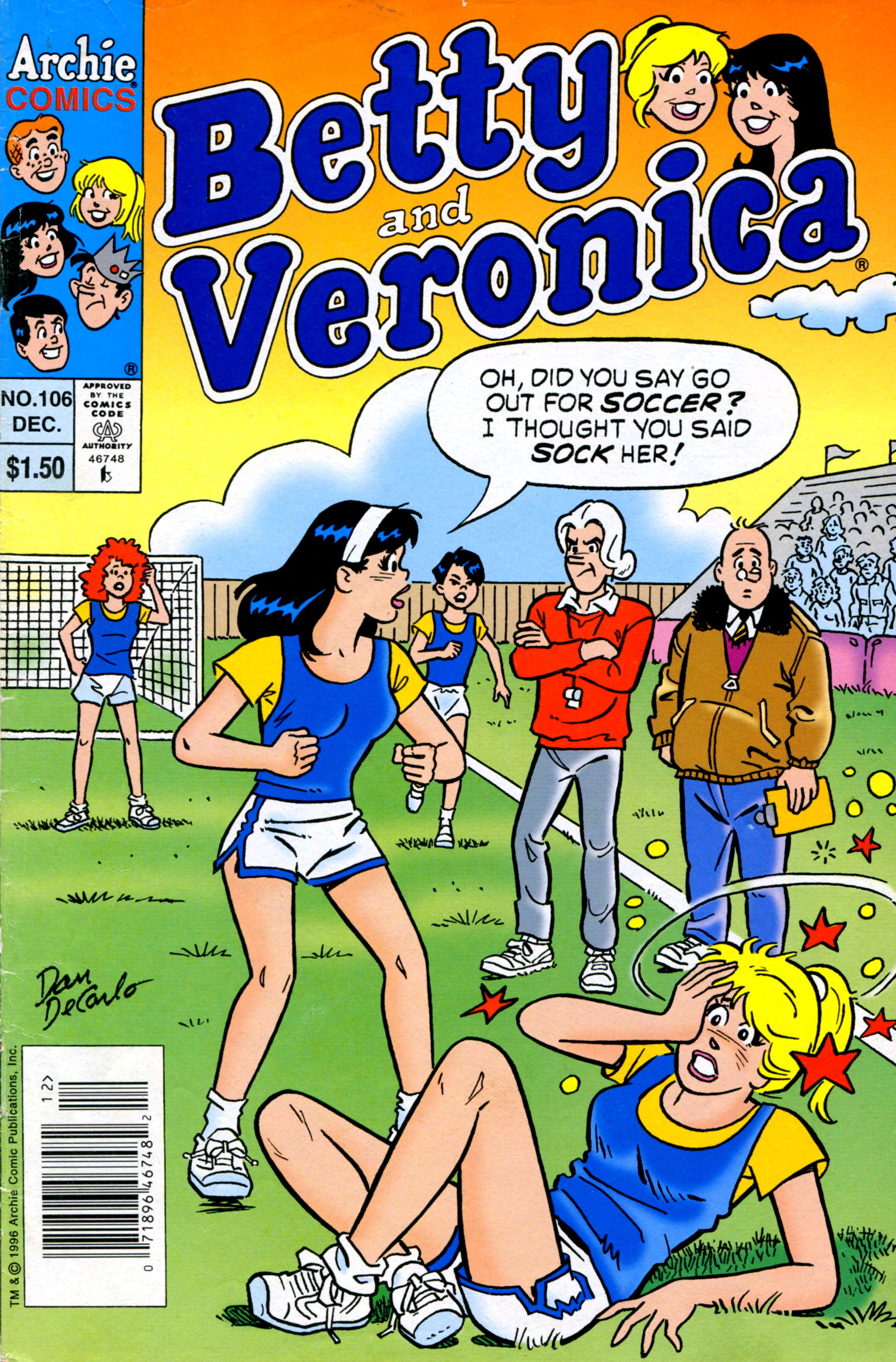 Read online Betty and Veronica (1987) comic -  Issue #106 - 1