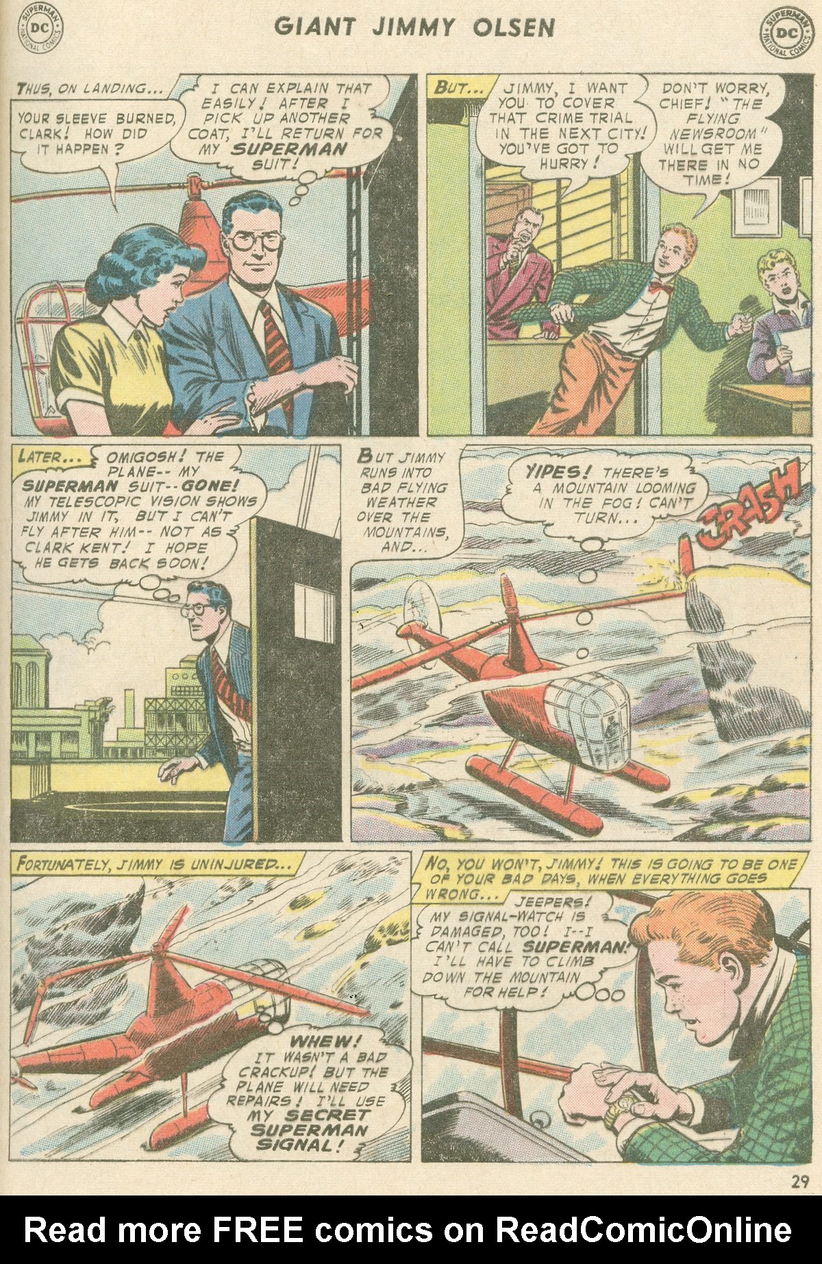 Read online Superman's Pal Jimmy Olsen comic -  Issue #95 - 31