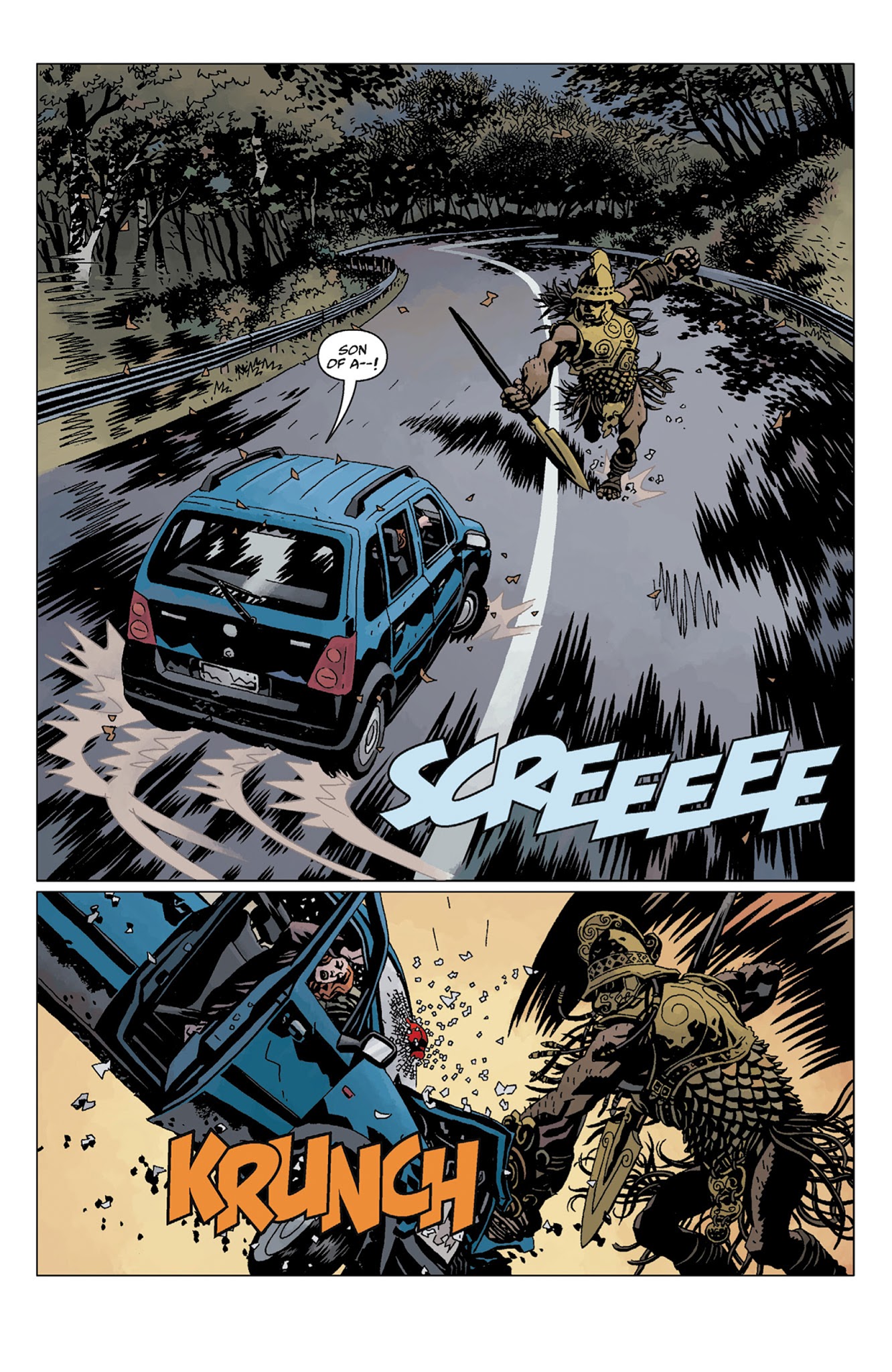 Read online Hellboy: The Storm And The Fury comic -  Issue # TPB - 23