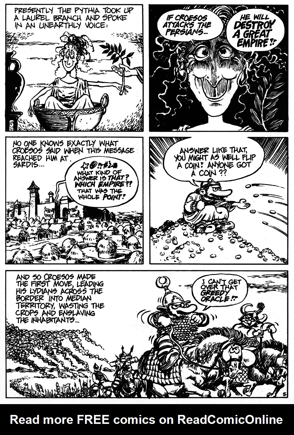 Read online The Cartoon History of the Universe comic -  Issue #6 - 7