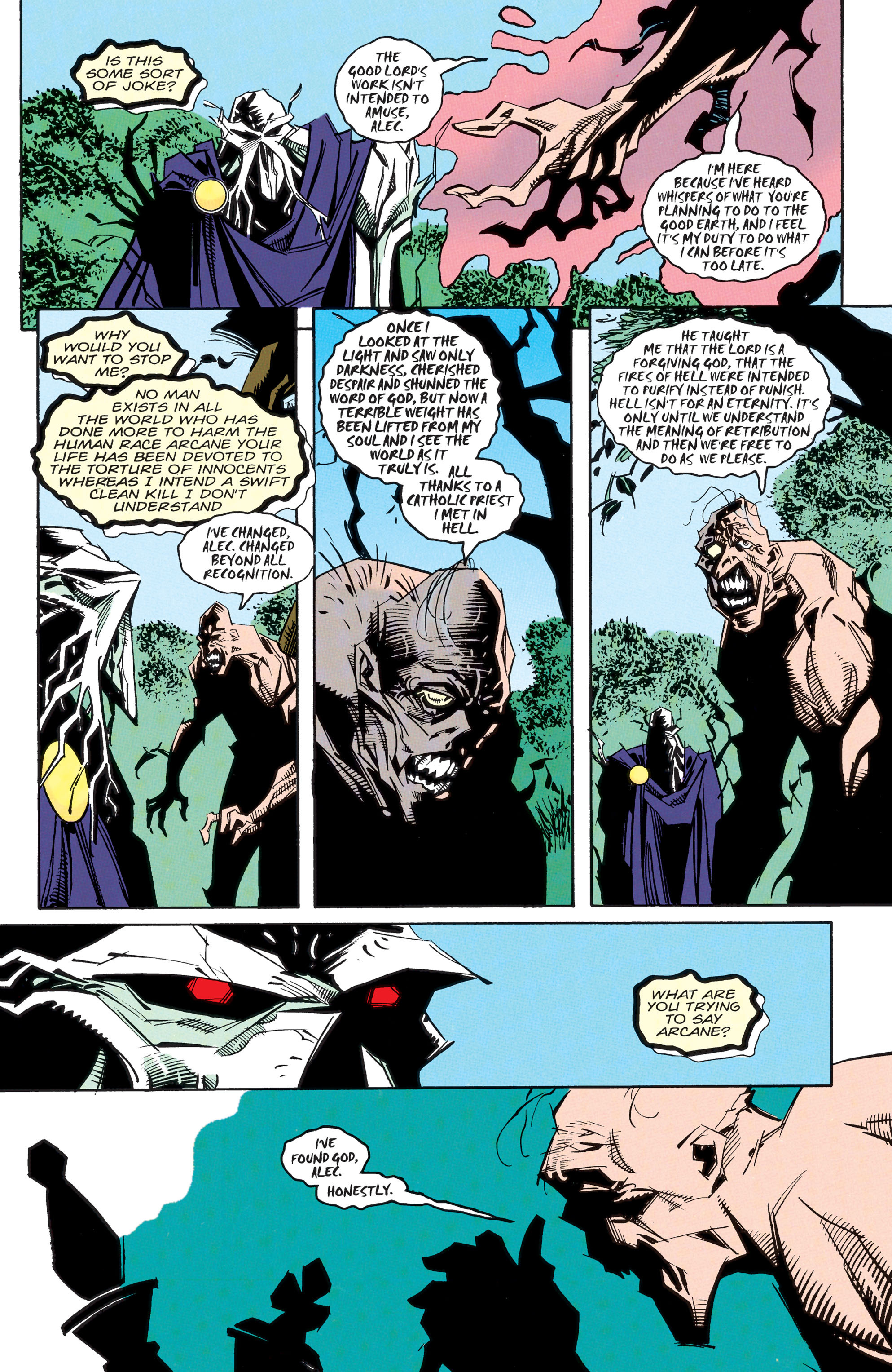 Read online Swamp Thing (1982) comic -  Issue # _TPB - Trial by Fire - 186