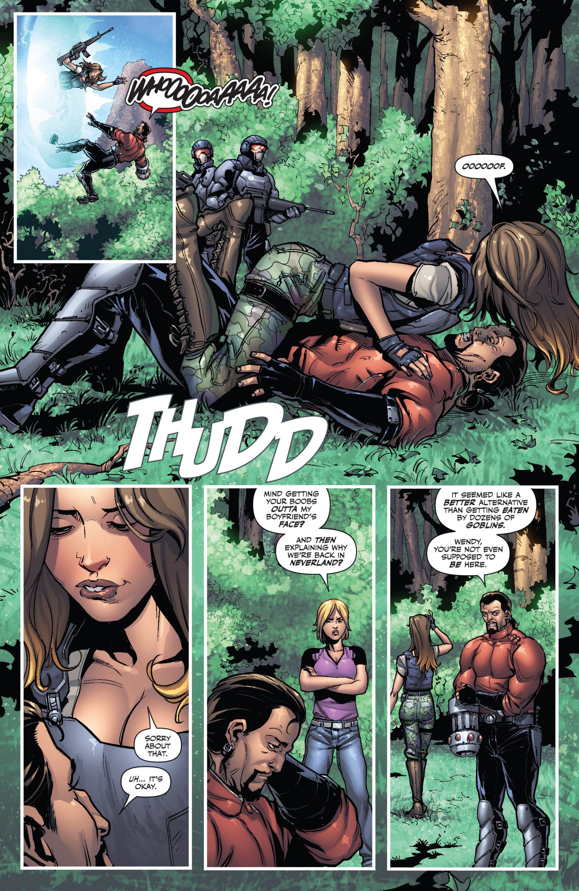 Read online Grimm Fairy Tales presents Neverland: Age of Darkness comic -  Issue #2 - 9