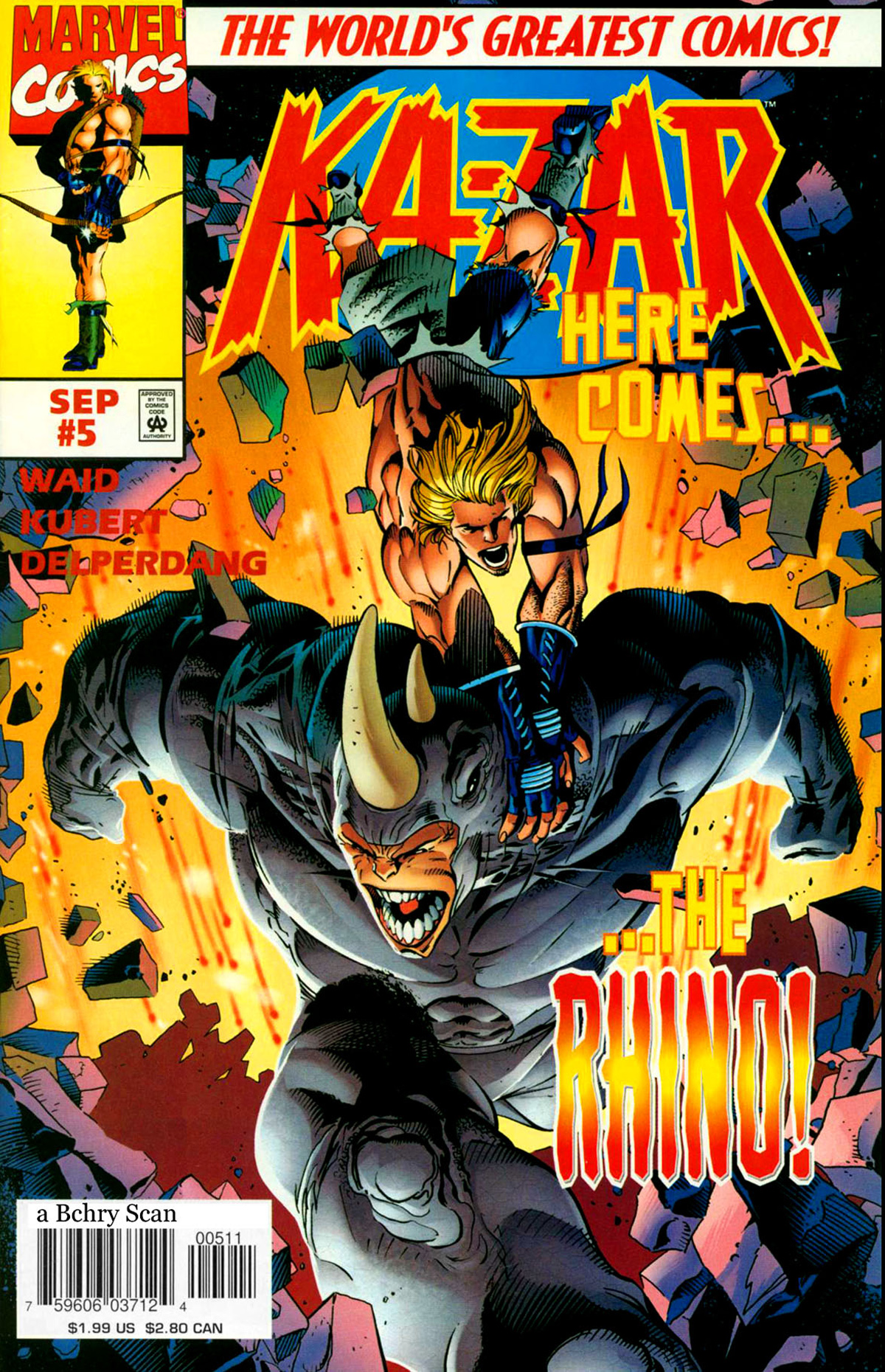 Read online Ka-Zar (1997) comic -  Issue #5 - 1