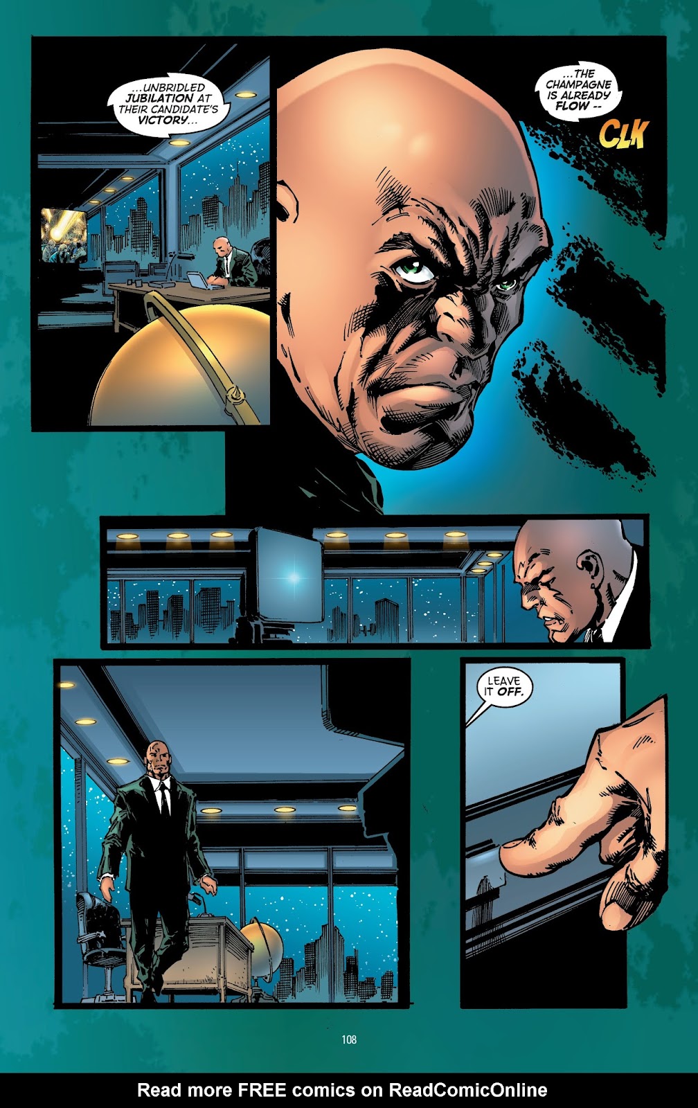 Superman: President Luthor issue TPB - Page 103