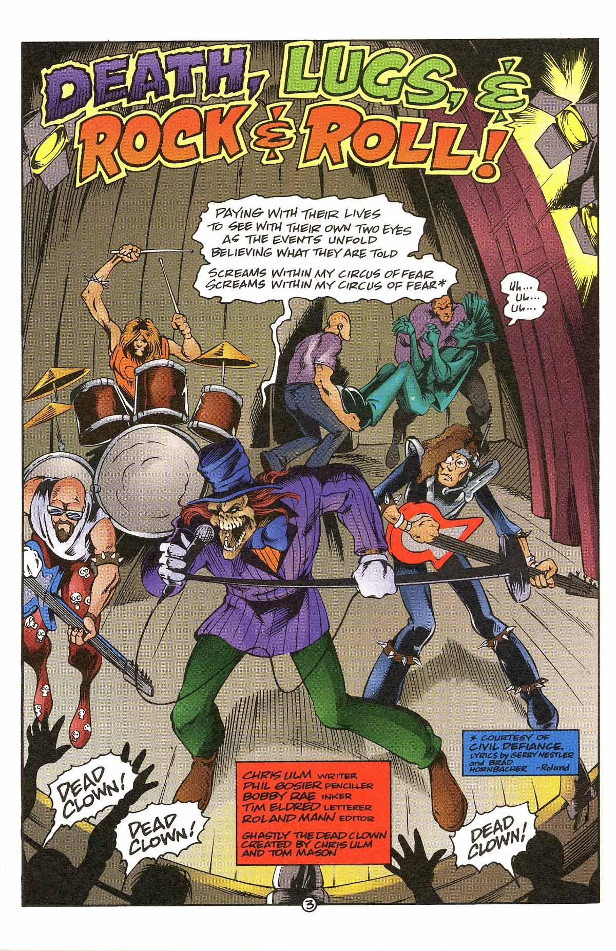 Read online Dead Clown comic -  Issue #3 - 4