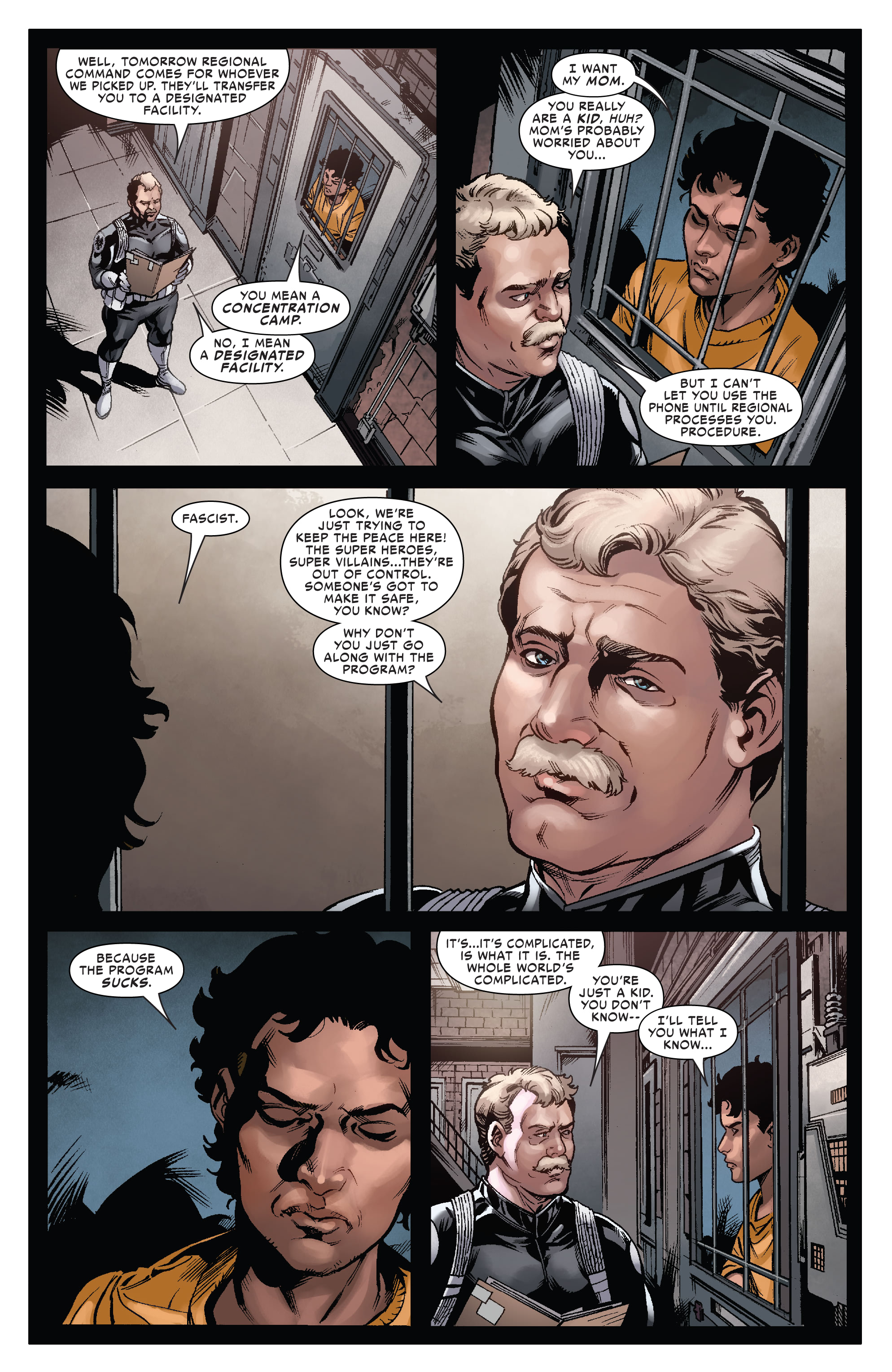 Read online Marvels Snapshot comic -  Issue # Civil War - 13