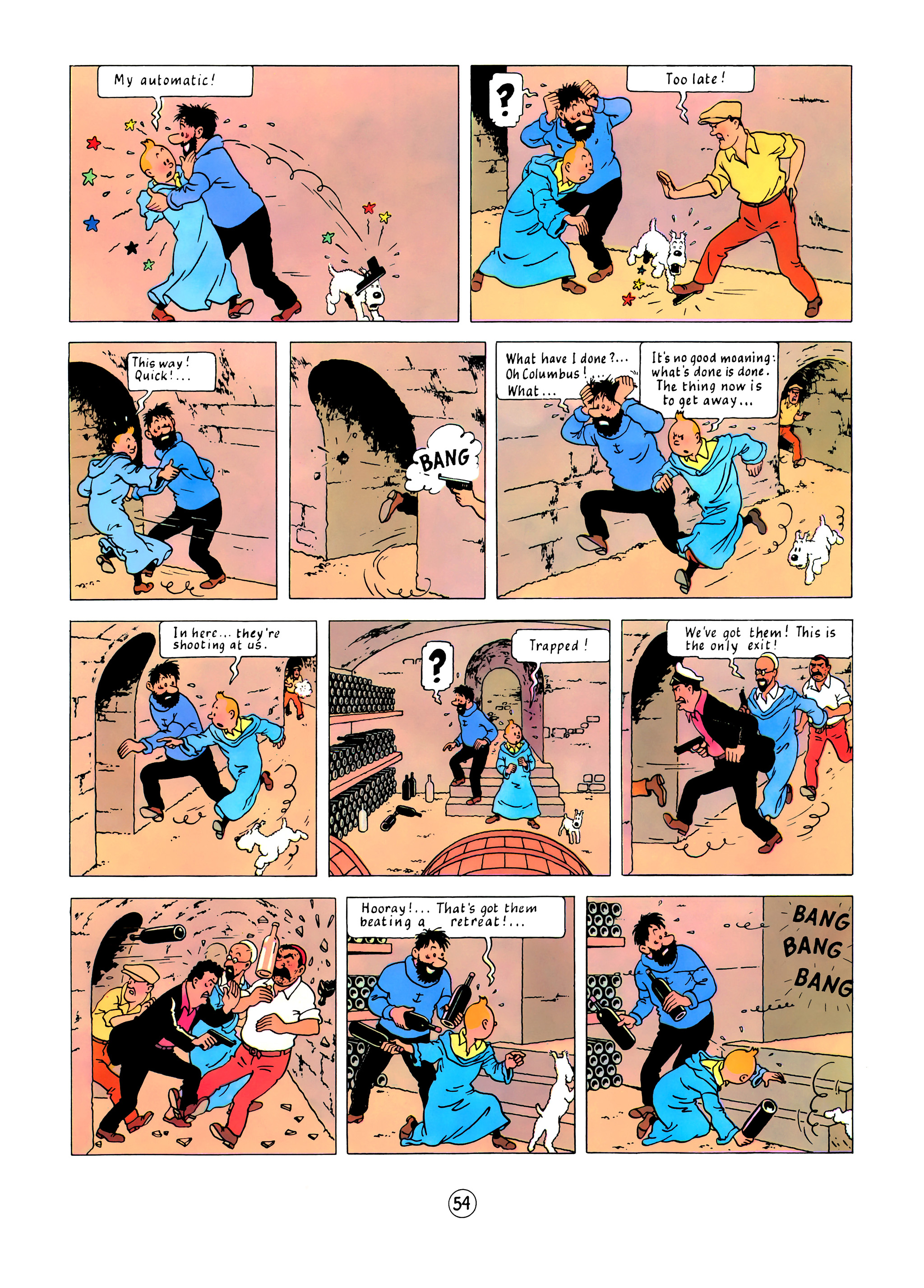 Read online The Adventures of Tintin comic -  Issue #9 - 57