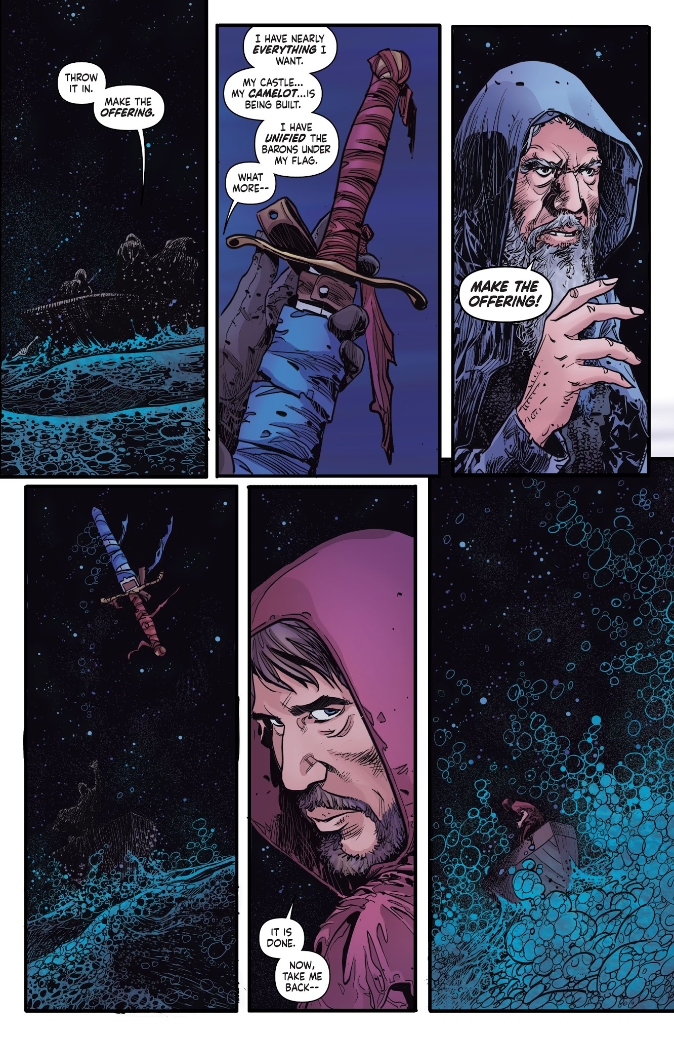 Read online Unholy Grail comic -  Issue #1 - 17