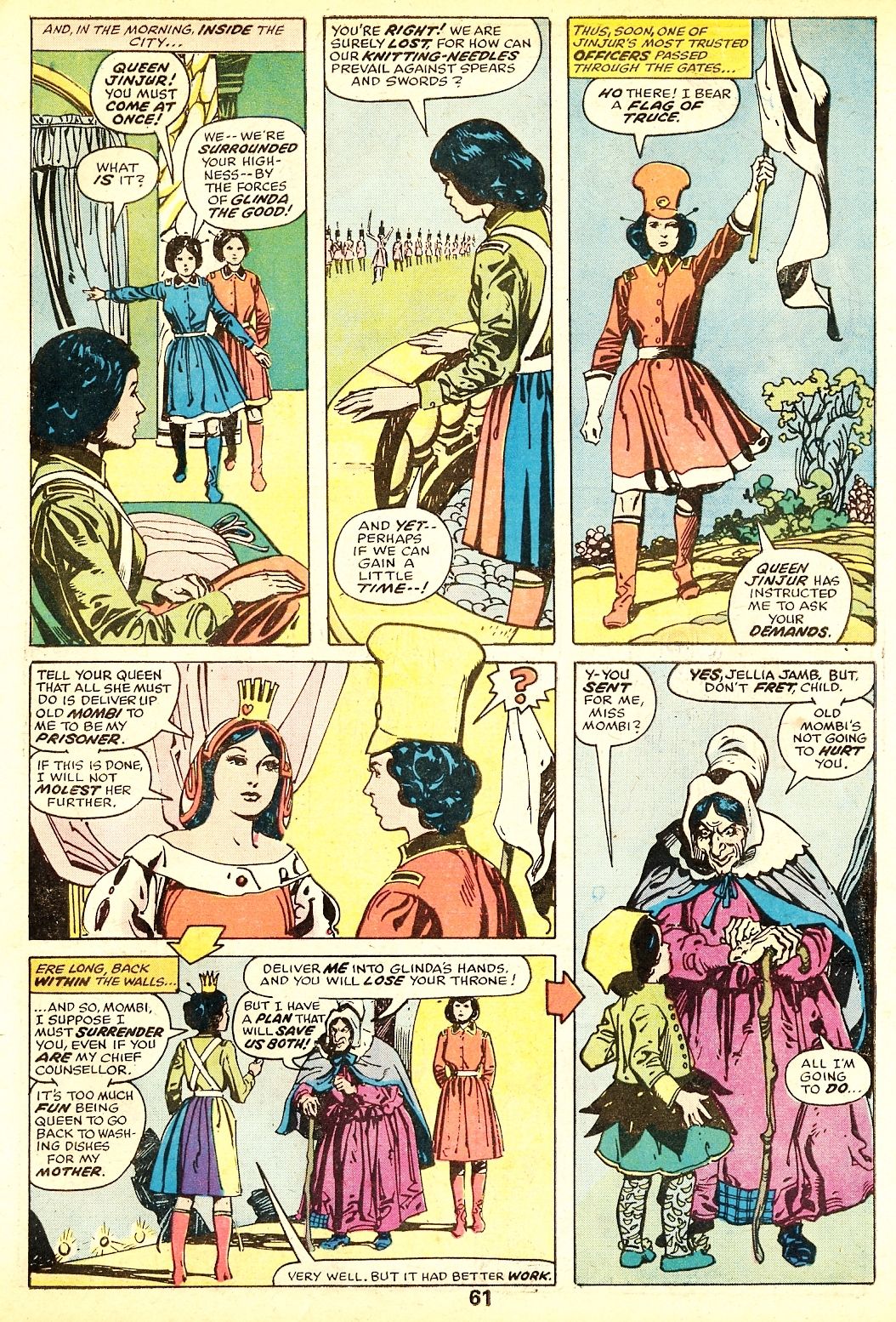 Read online Marvel Treasury of Oz featuring the Marvelous Land of Oz comic -  Issue # Full - 60