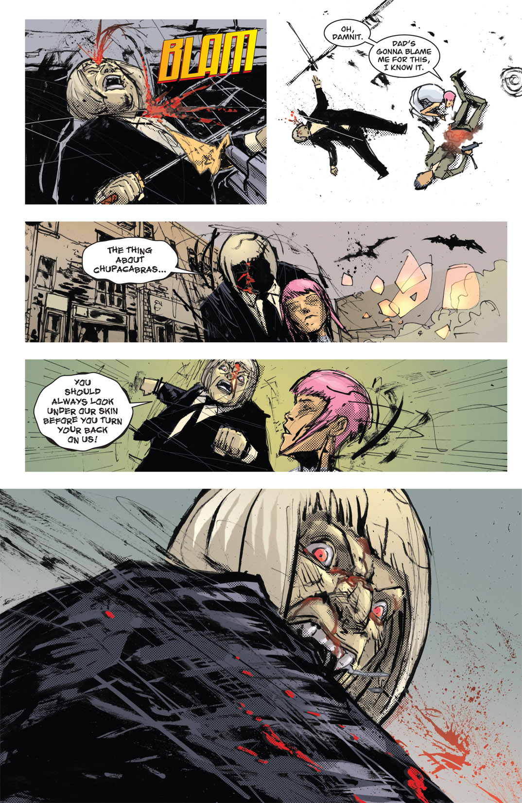 Read online Proof: Endangered comic -  Issue #5 - 19