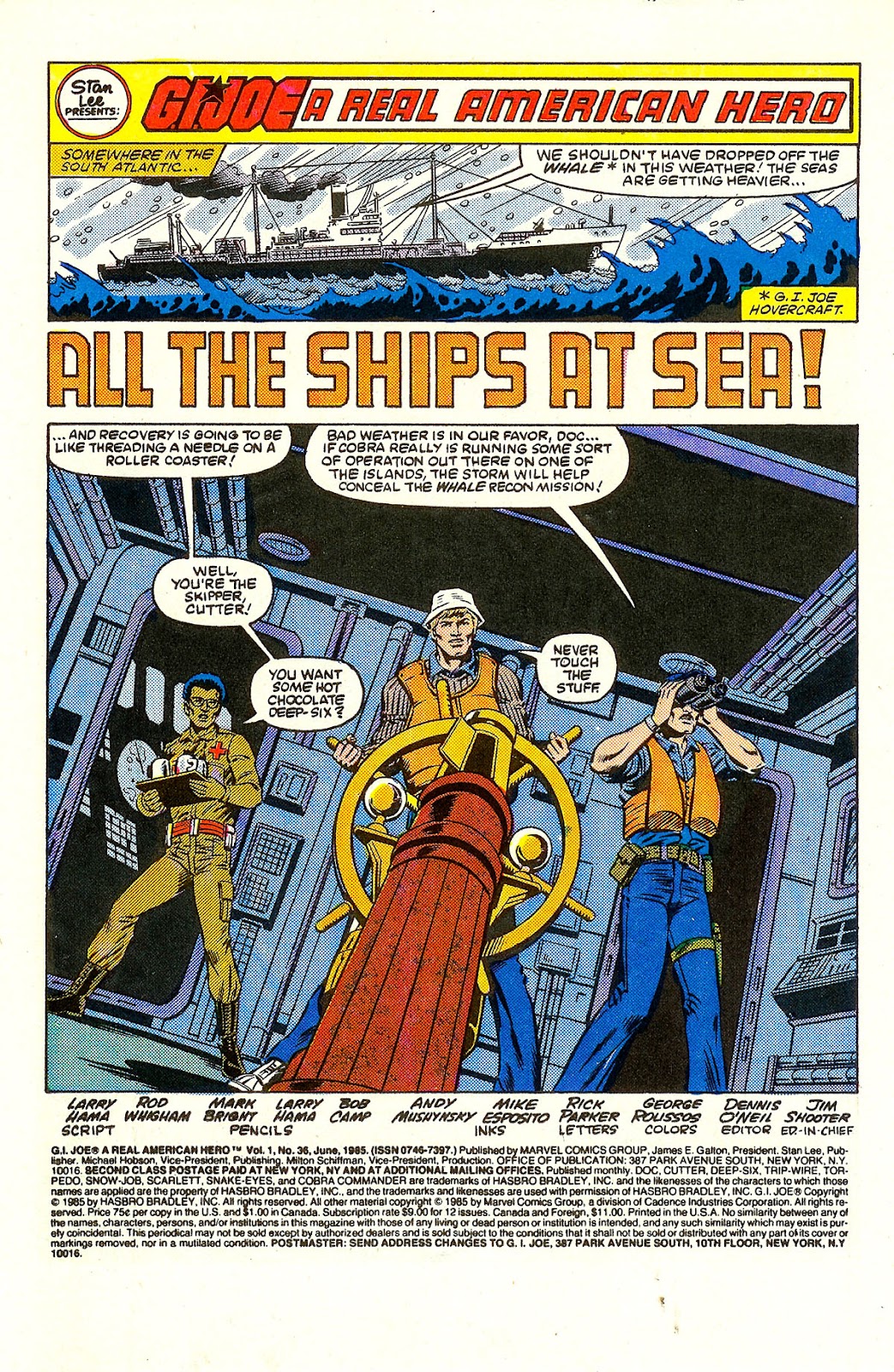G.I. Joe: A Real American Hero issue 36 - Page 2