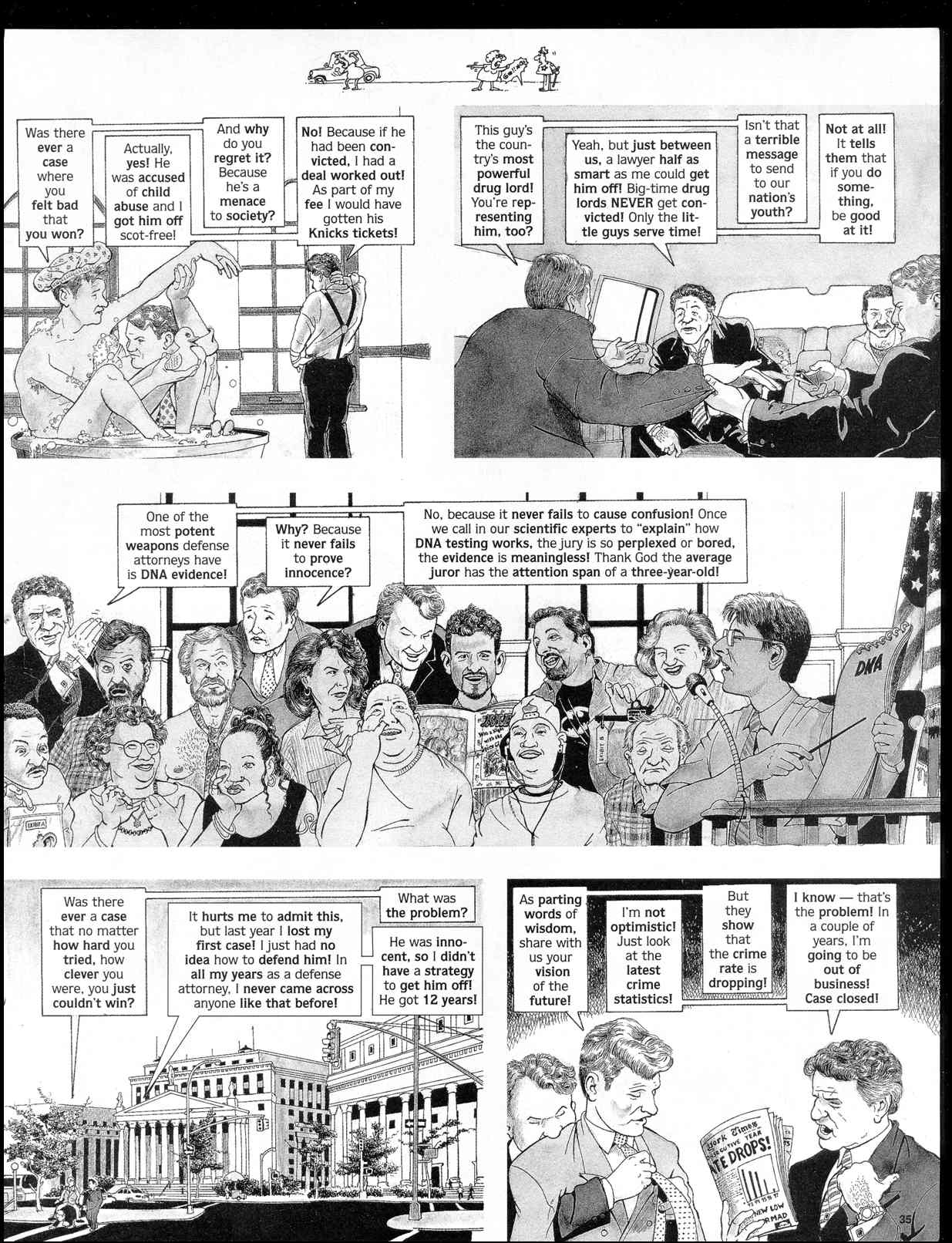 Read online MAD comic -  Issue #363 - 38