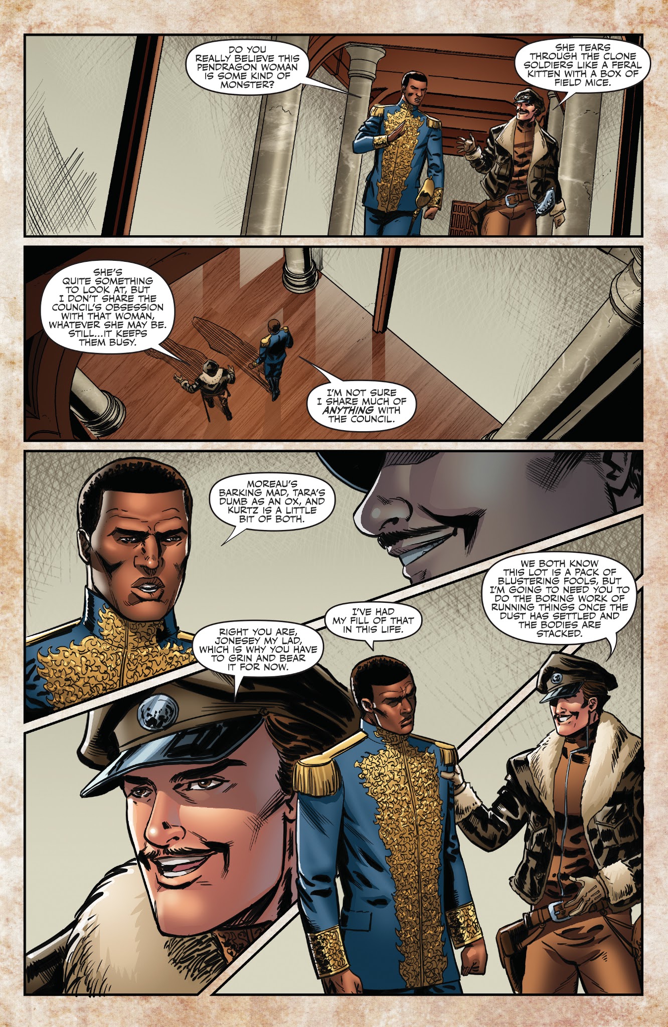 Read online Legenderry: Vampirella comic -  Issue # _TPB - 57