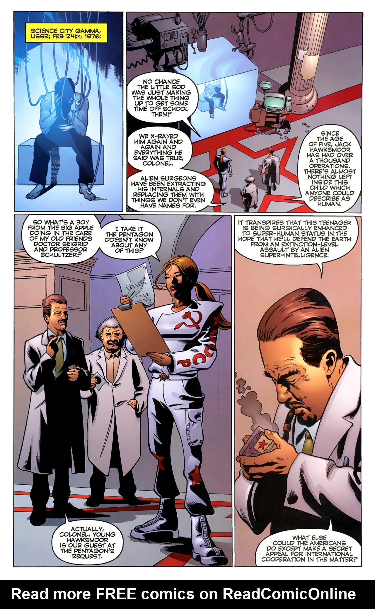 Read online Jenny Sparks: The Secret History of the Authority comic -  Issue #3 - 6