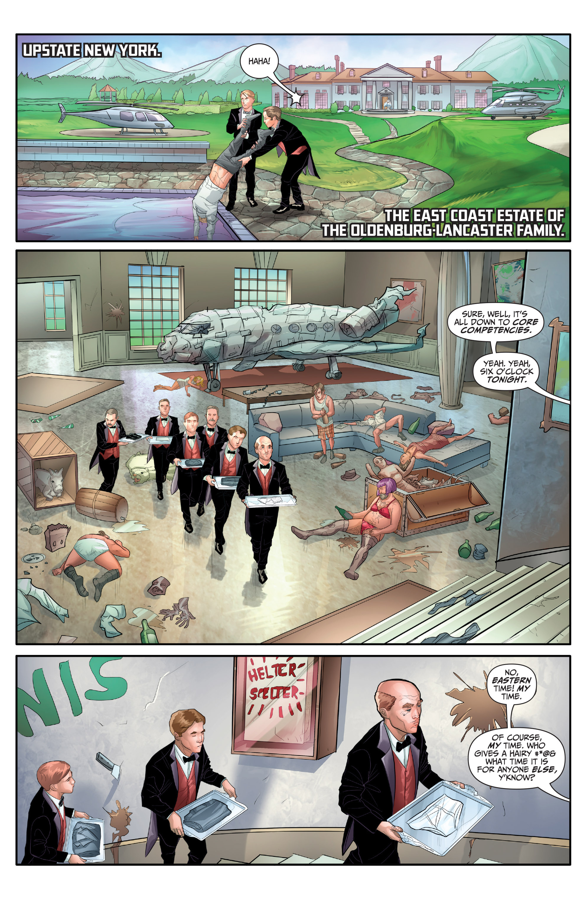 Read online Archer and Armstrong: The One Percent comic -  Issue # Full - 3