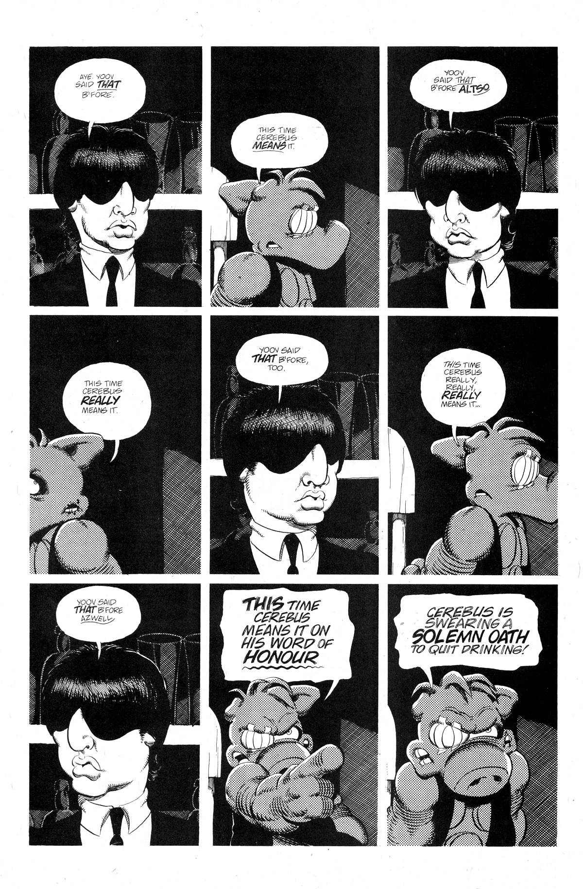 Read online Cerebus comic -  Issue #205 - 20