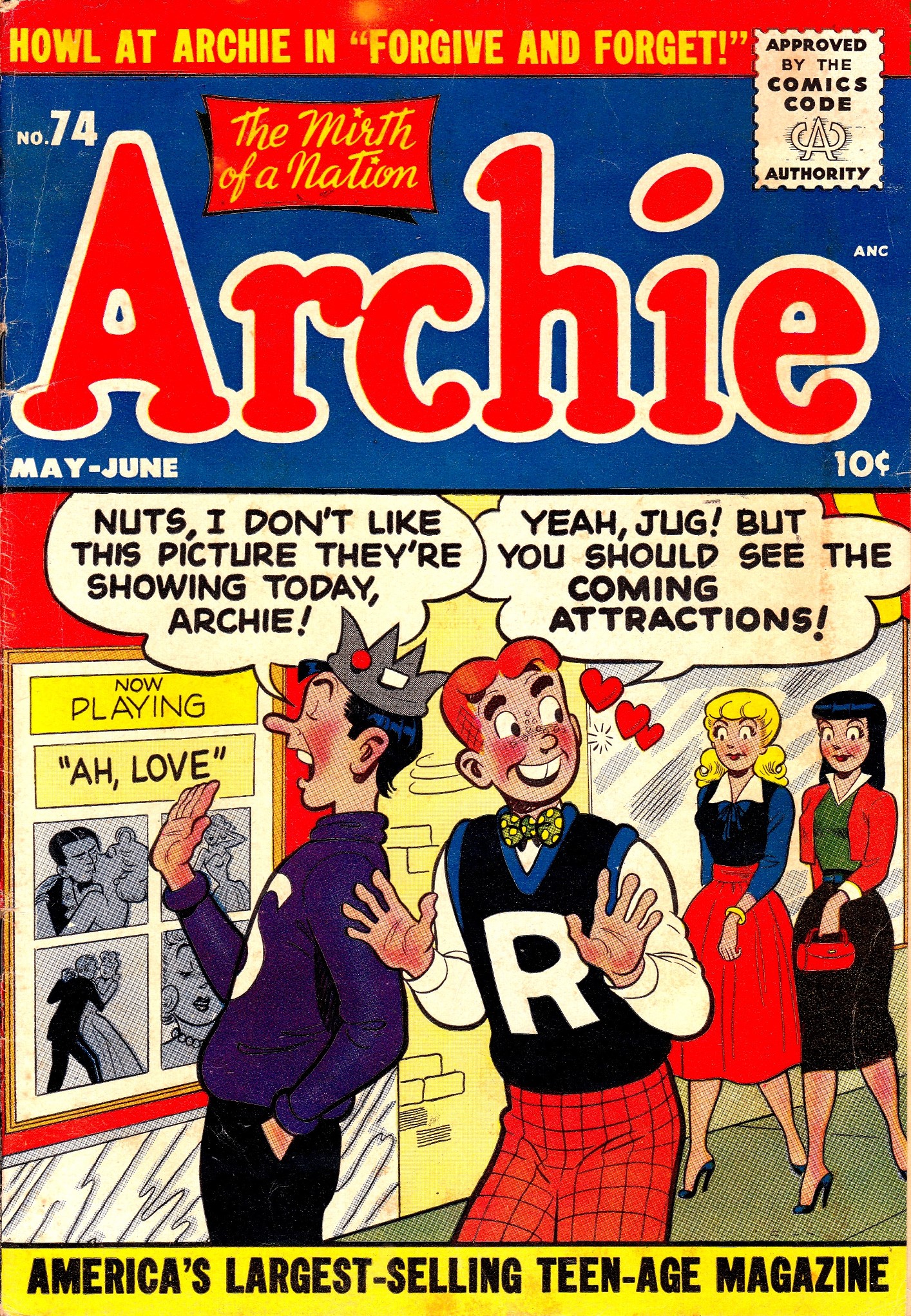 Read online Archie Comics comic -  Issue #074 - 1