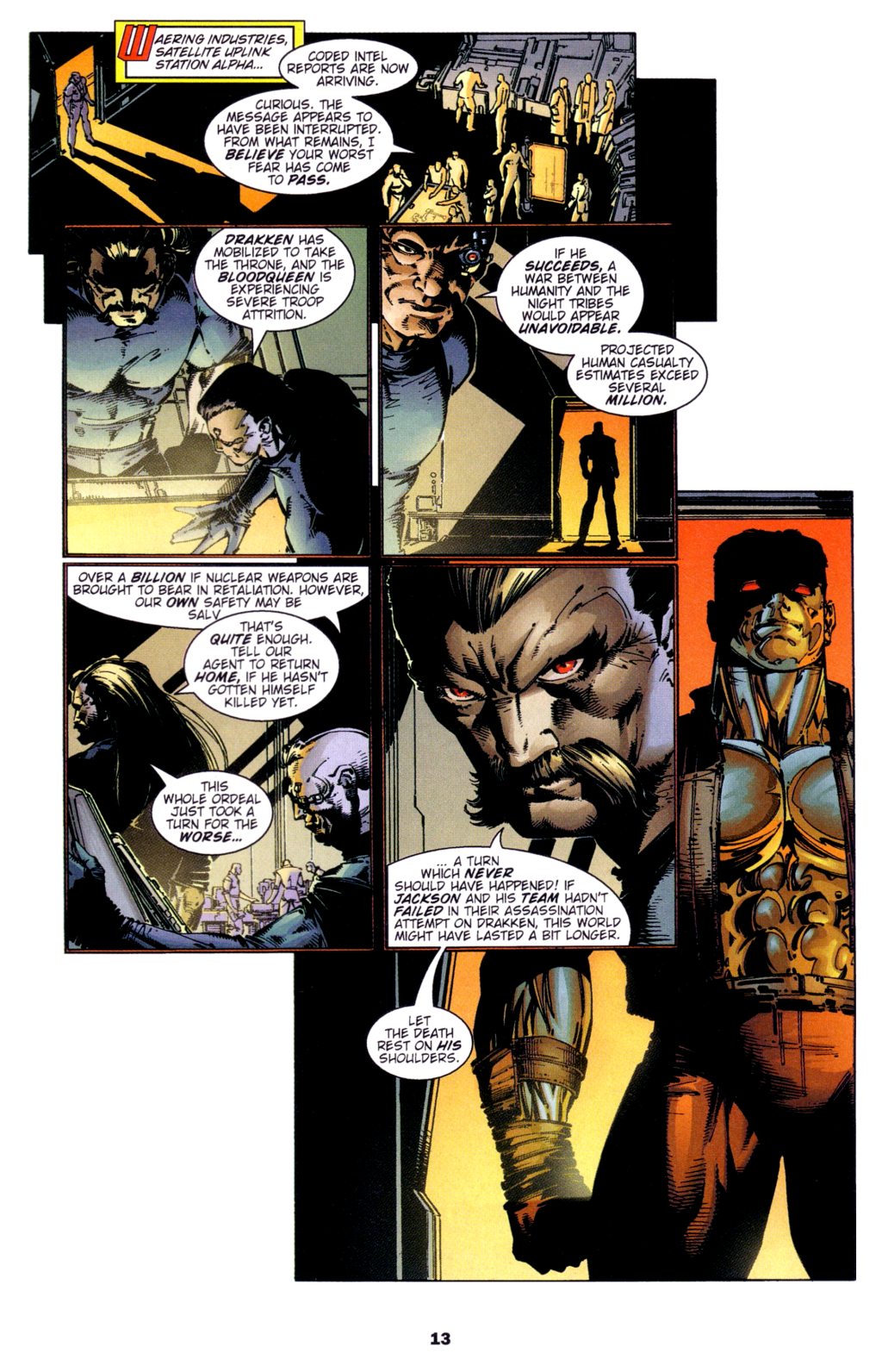 Read online Wetworks comic -  Issue #6 - 12