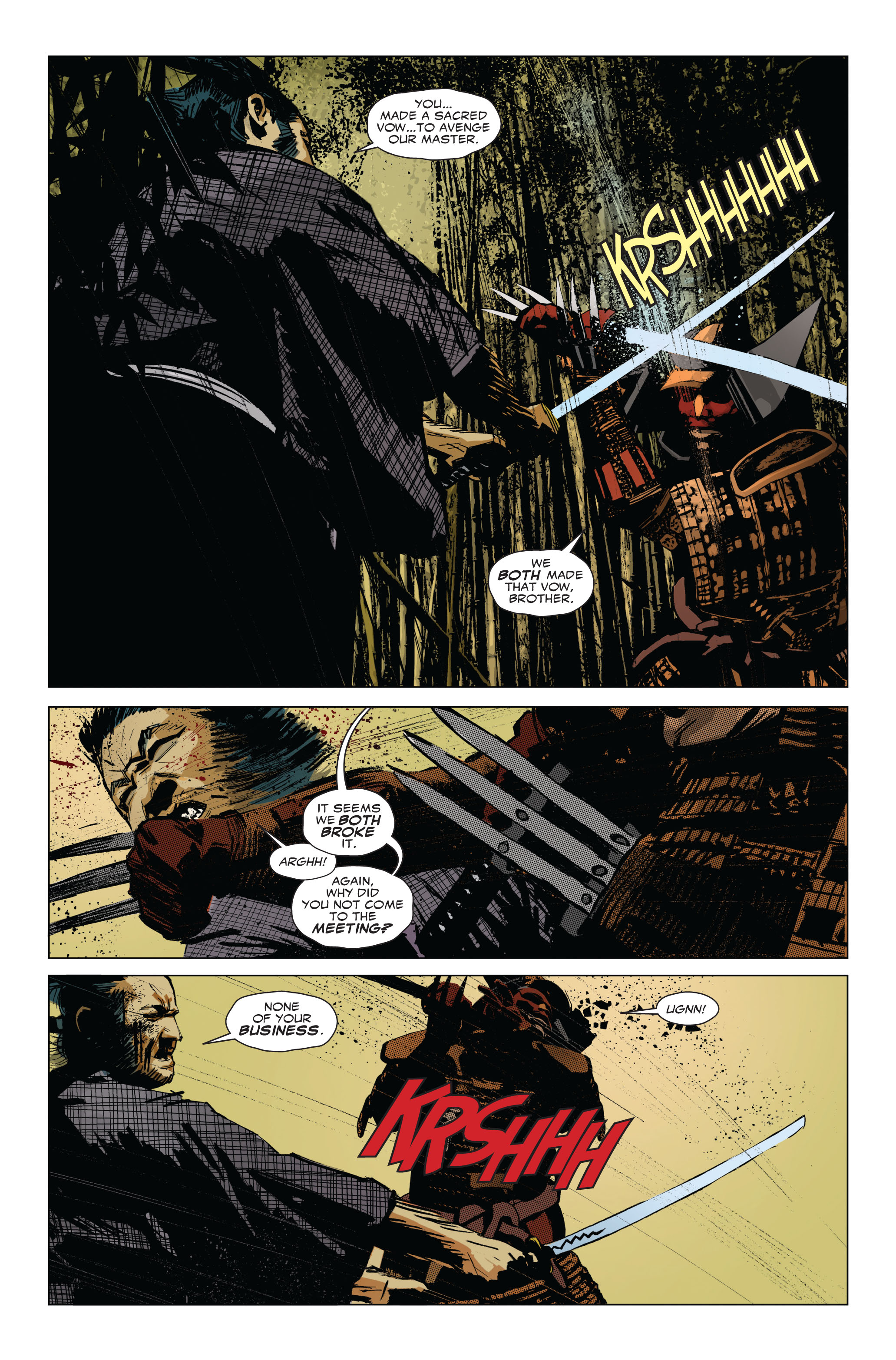 Read online 5 Ronin (2011) comic -  Issue #1 - 19