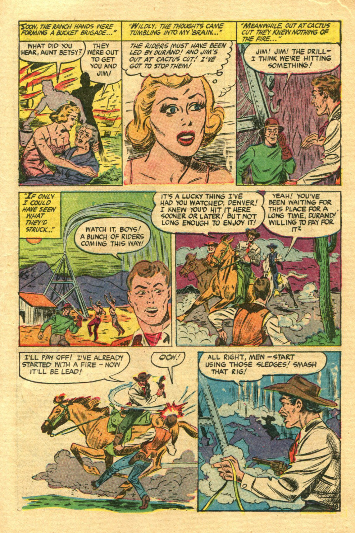 Read online Cowgirl Romances (1950) comic -  Issue #11 - 11