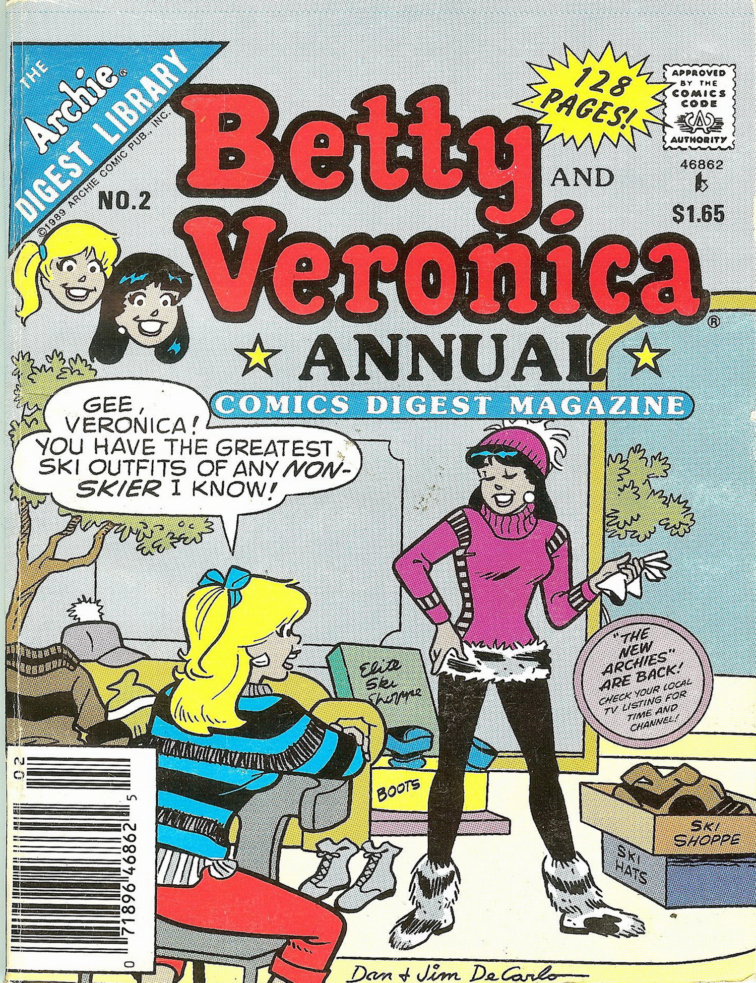 Read online Betty and Veronica Annual Digest Magazine comic -  Issue #2 - 1