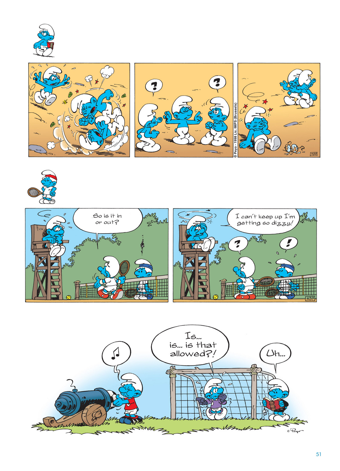 Read online The Smurfs comic -  Issue #11 - 51