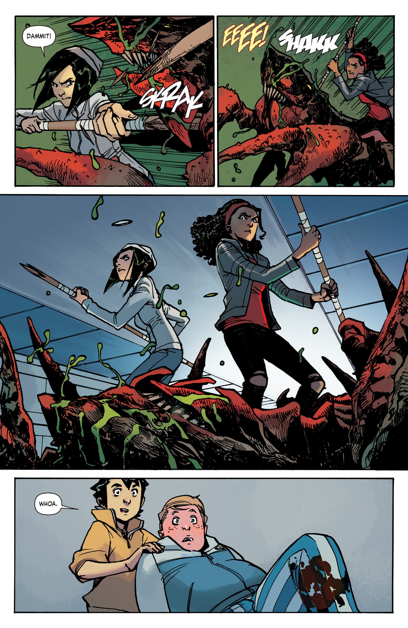 Read online Mech Cadet Yu comic -  Issue #6 - 7