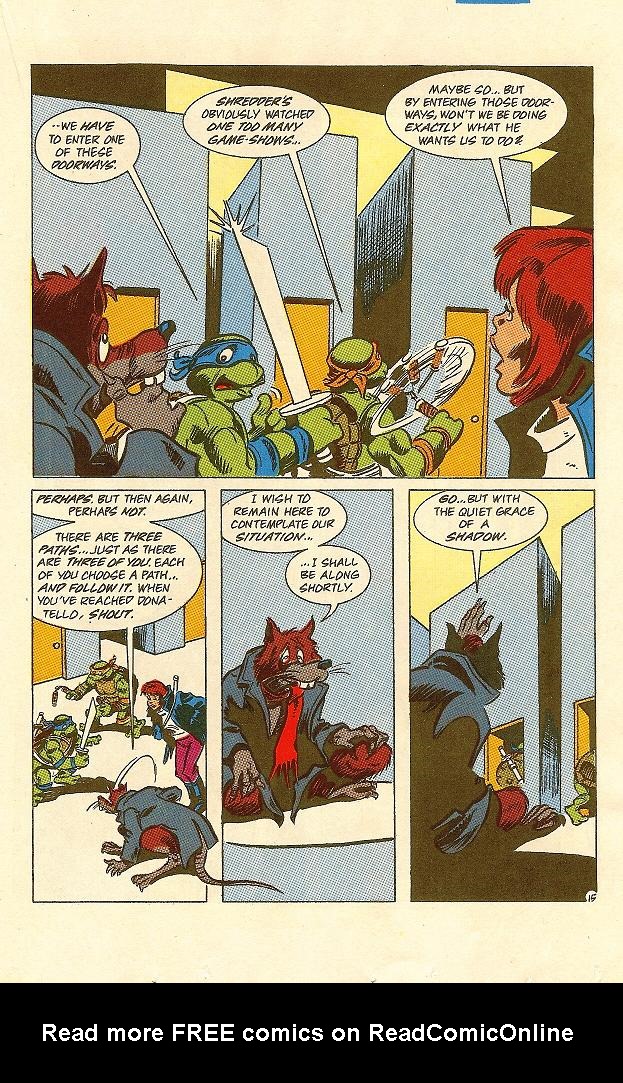 Read online Teenage Mutant Ninja Turtles Adventures (1989) comic -  Issue #22 - 16