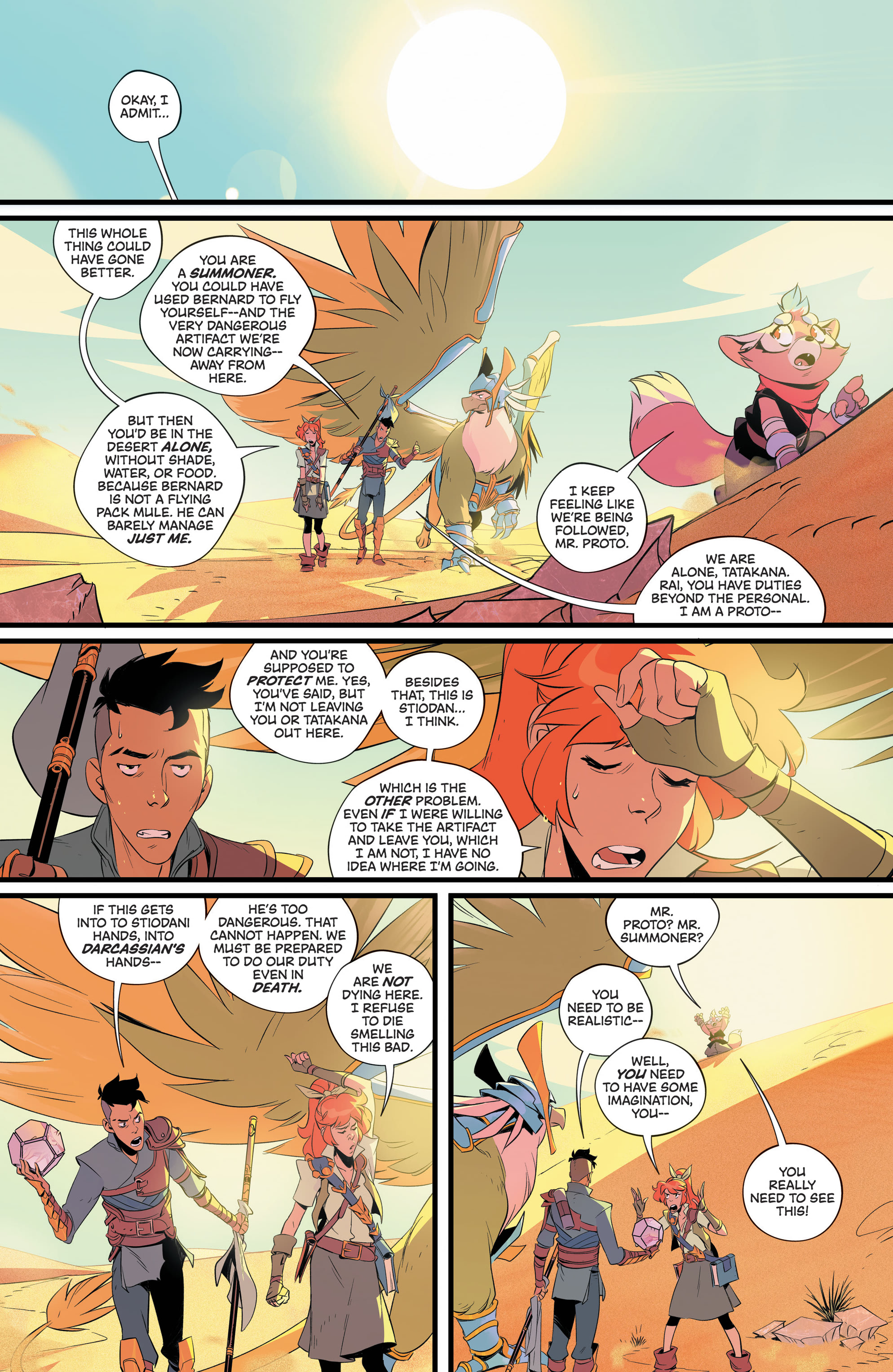 Read online Summoners War: Awakening comic -  Issue #1 - 3