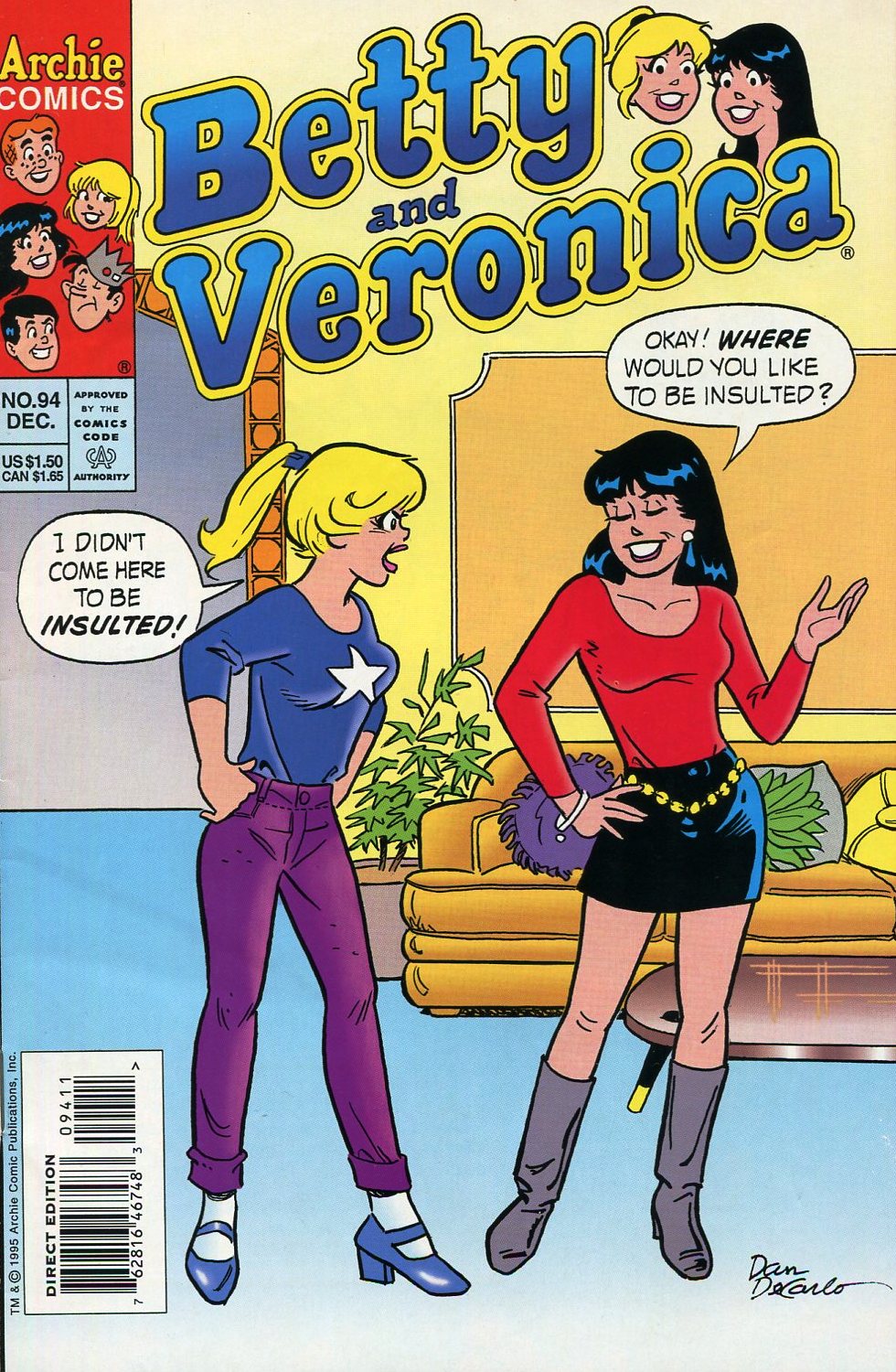 Read online Betty and Veronica (1987) comic -  Issue #94 - 1