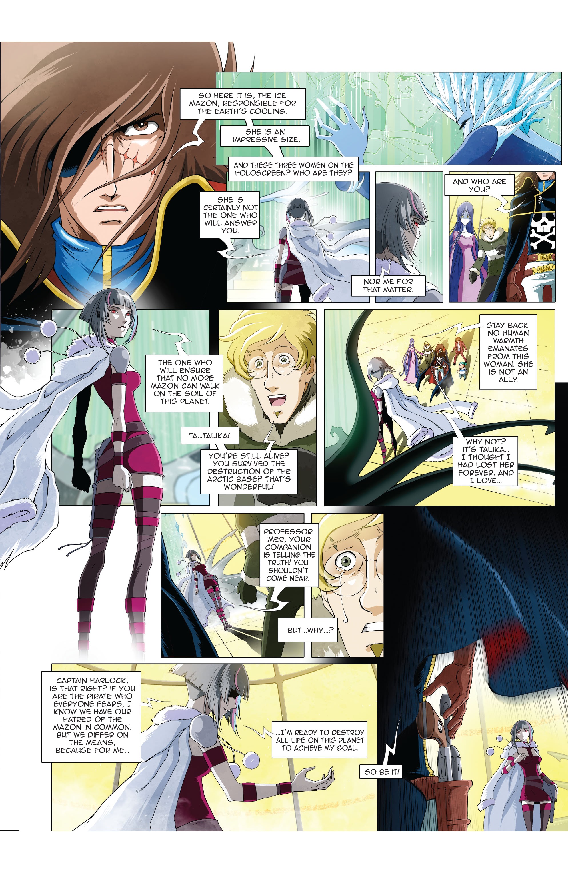Read online Space Pirate Captain Harlock comic -  Issue #2 - 26