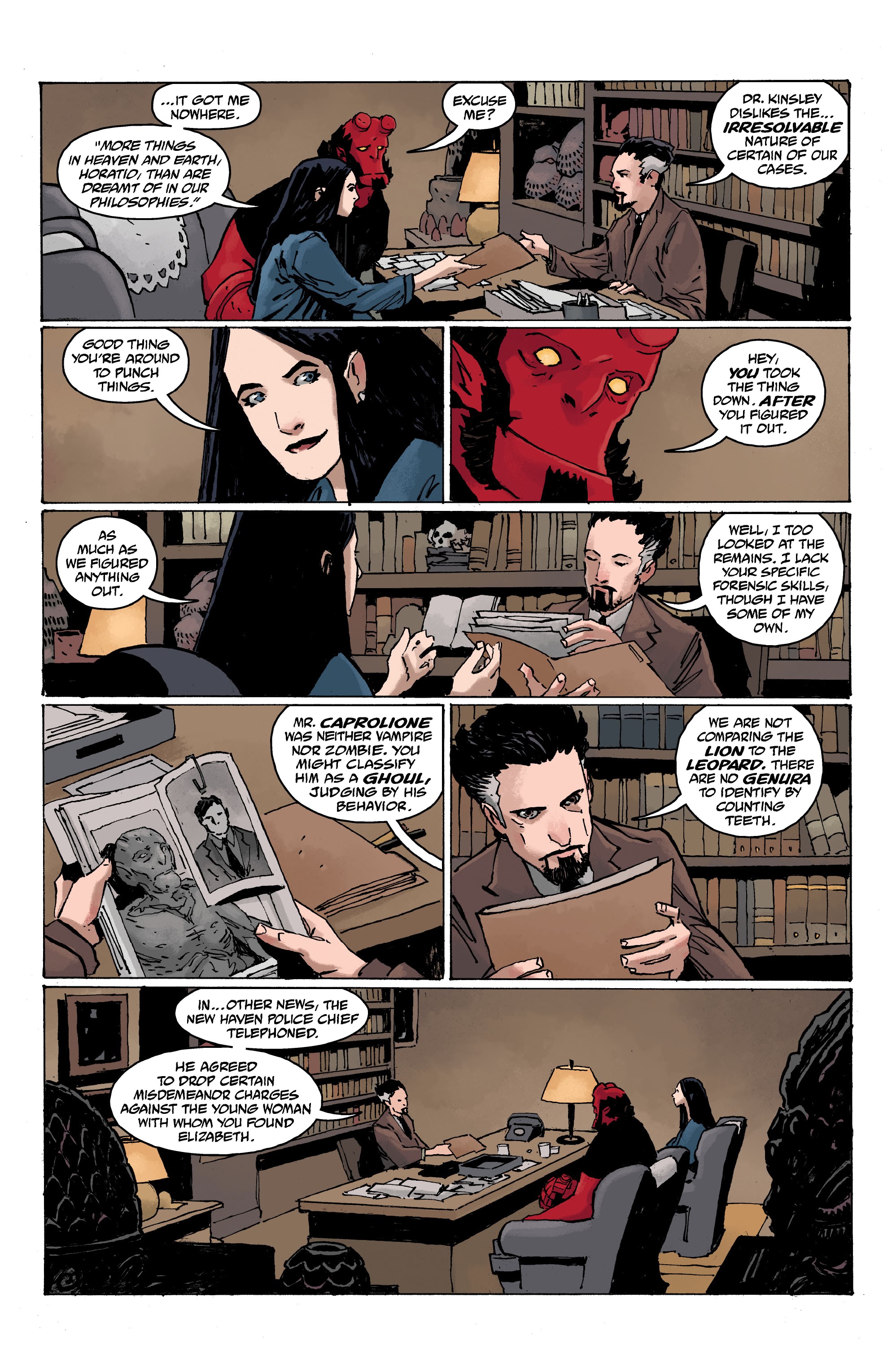 Read online Hellboy and the B.P.R.D.: The Beast of Vargu and Others comic -  Issue # TPB (Part 1) - 95