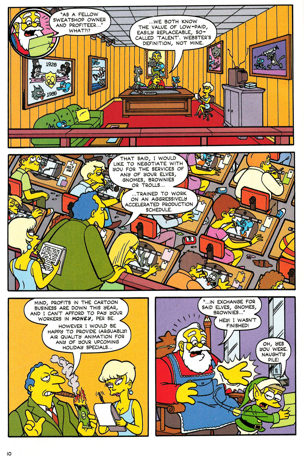 Read online The Simpsons Winter Wingding comic -  Issue #1 - 12